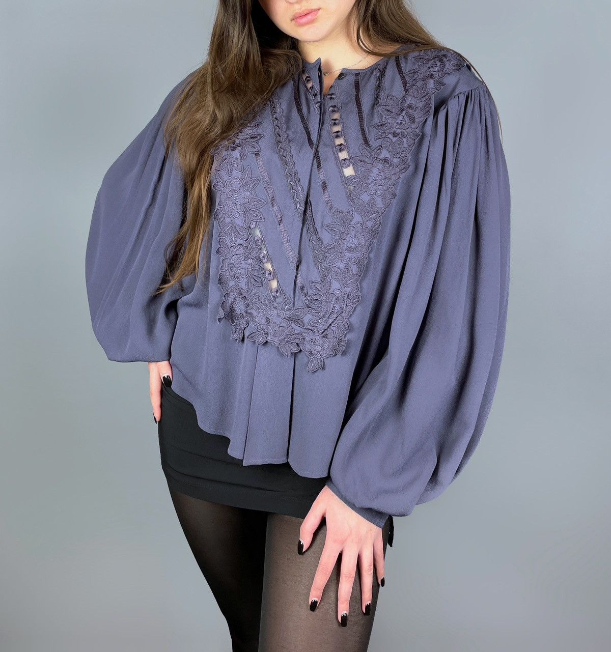 Isabel Marant ISABEL MARANT Peasant Londrina Embroidered Blouse Size 40 Size S / US 4 / IT 40 - 2 Thumbnail