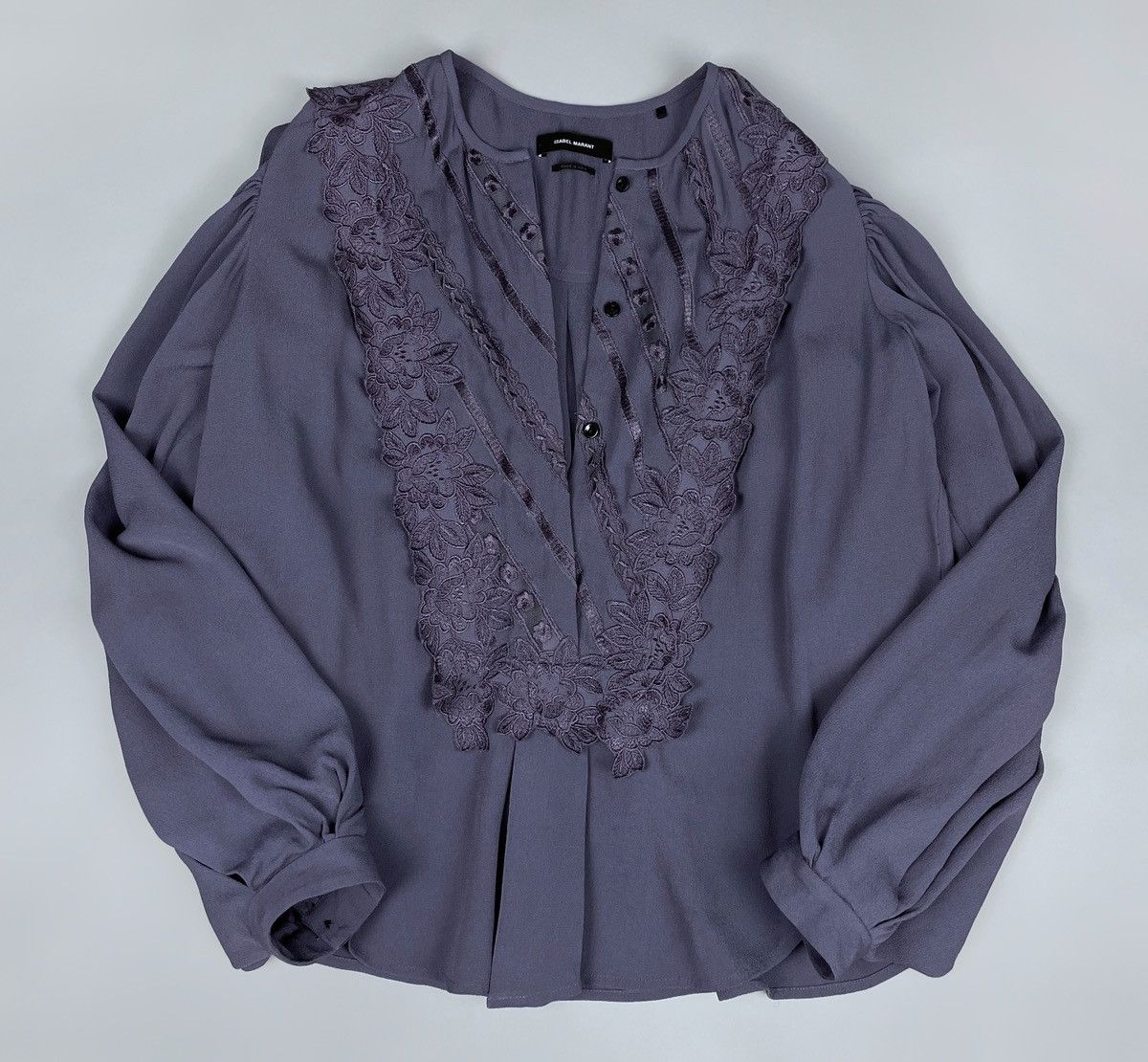 Isabel Marant ISABEL MARANT Peasant Londrina Embroidered Blouse Size 40 Size S / US 4 / IT 40 - 3 Thumbnail