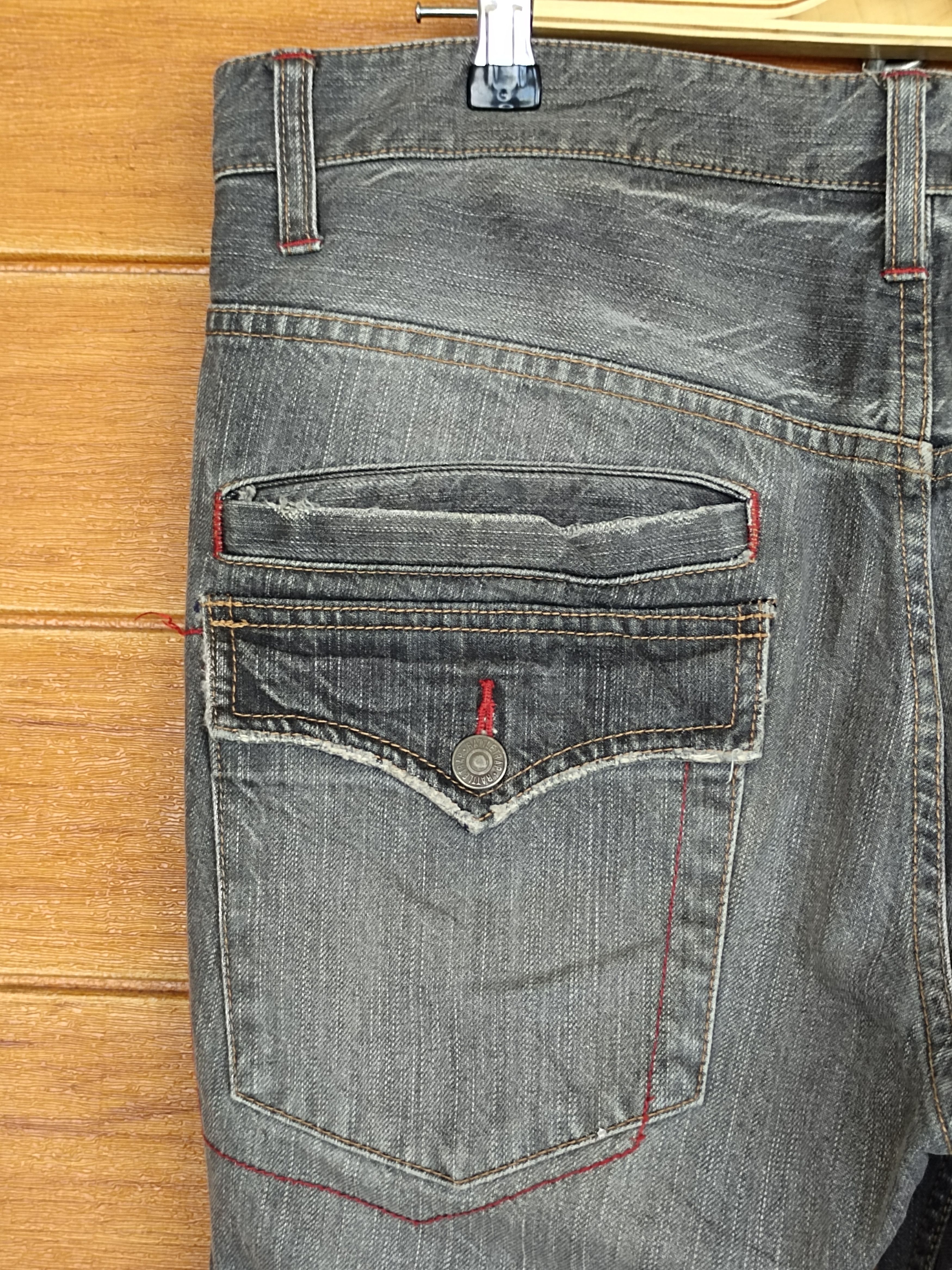 Hysteric Glamour Vintage RATTLE TRAP Painted Splash Distressed Denim Jeans Size US 34 / EU 50 - 19 Thumbnail
