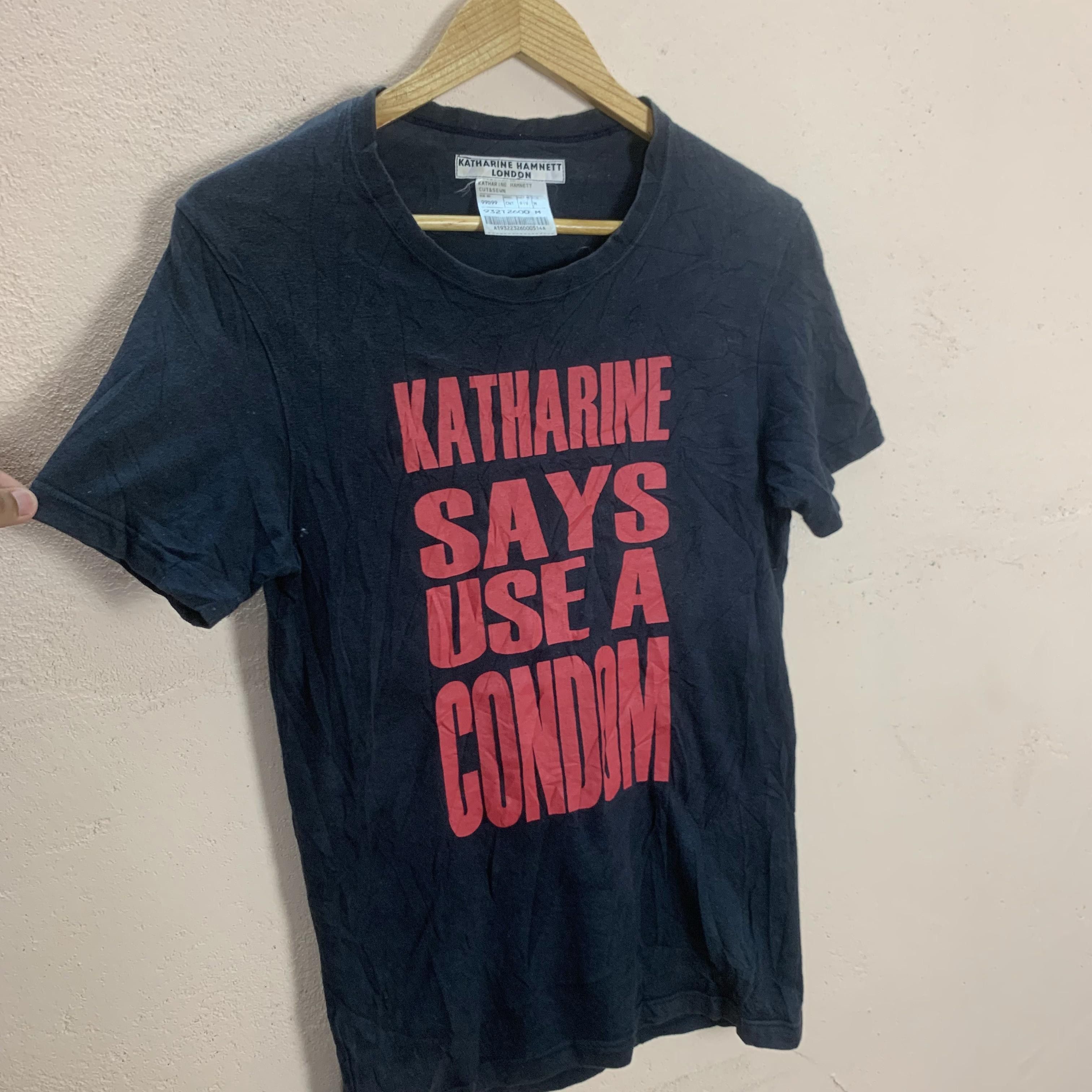 Designer Vintage Katharine Hamnett London Tees Size US M / EU 48-50 / 2 - 3 Thumbnail
