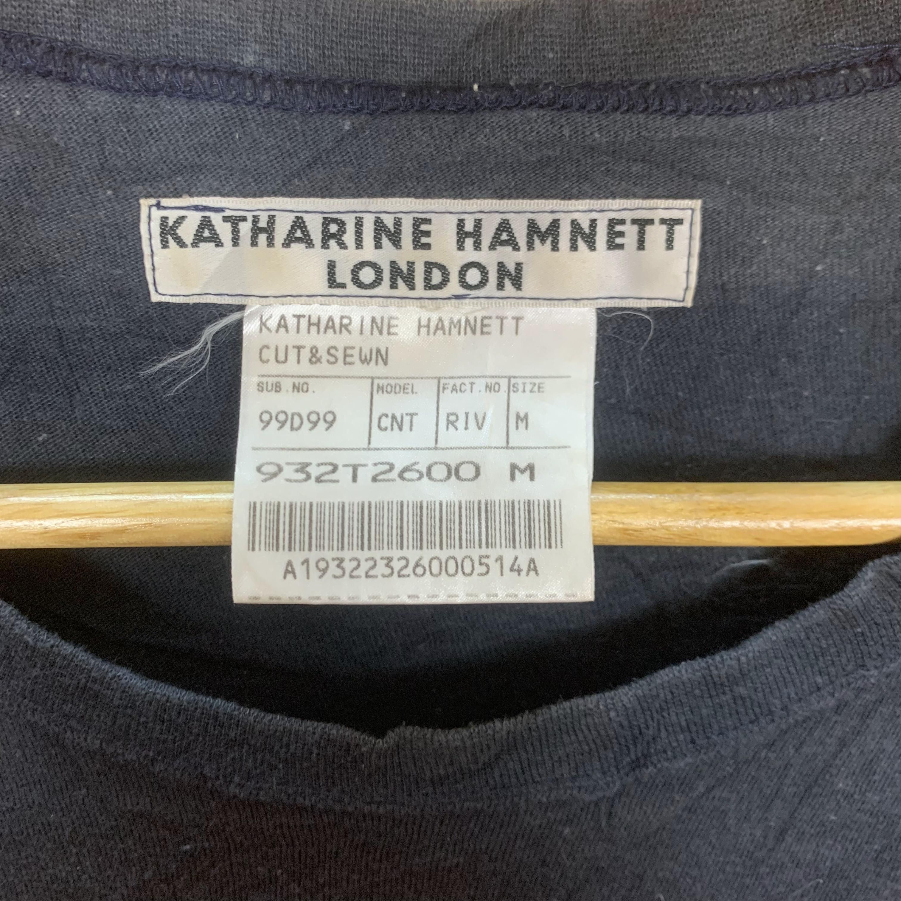 Designer Vintage Katharine Hamnett London Tees Size US M / EU 48-50 / 2 - 4 Thumbnail