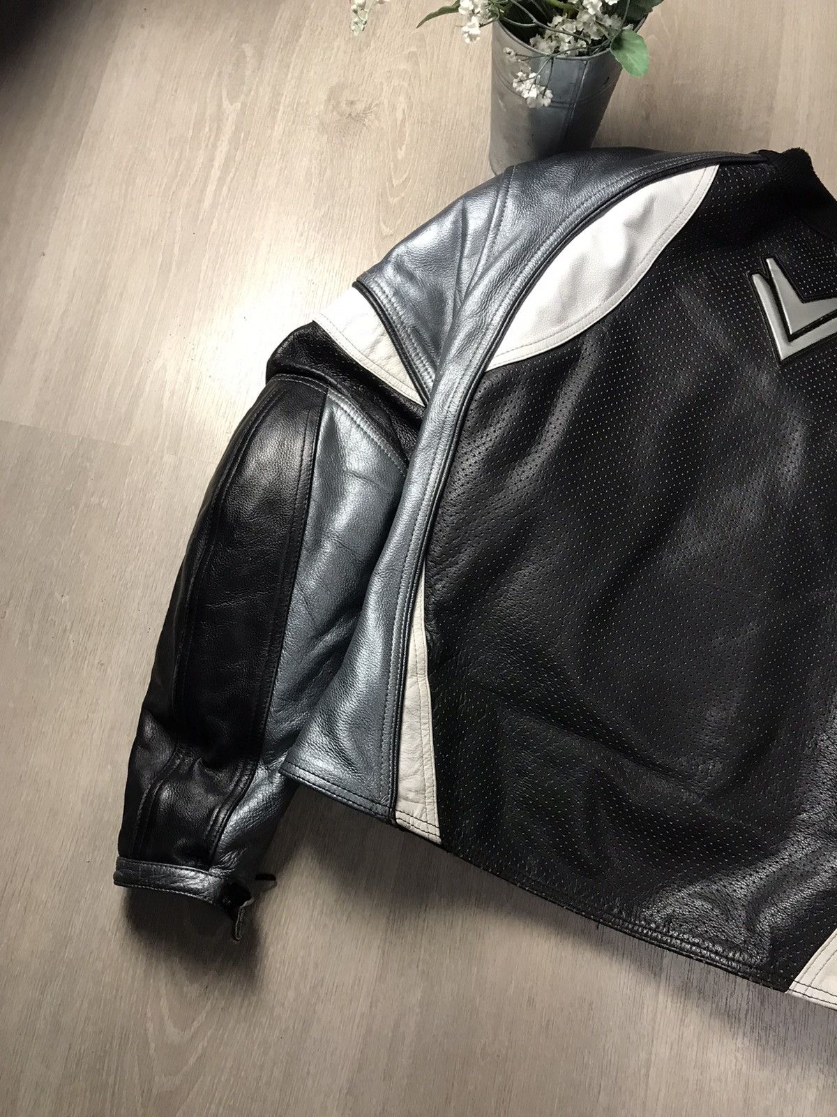 Hein Gericke Frank Thomas Women Racing Moto Leather Jacket Size M / US 6-8 / IT 42-44 - 22 Thumbnail