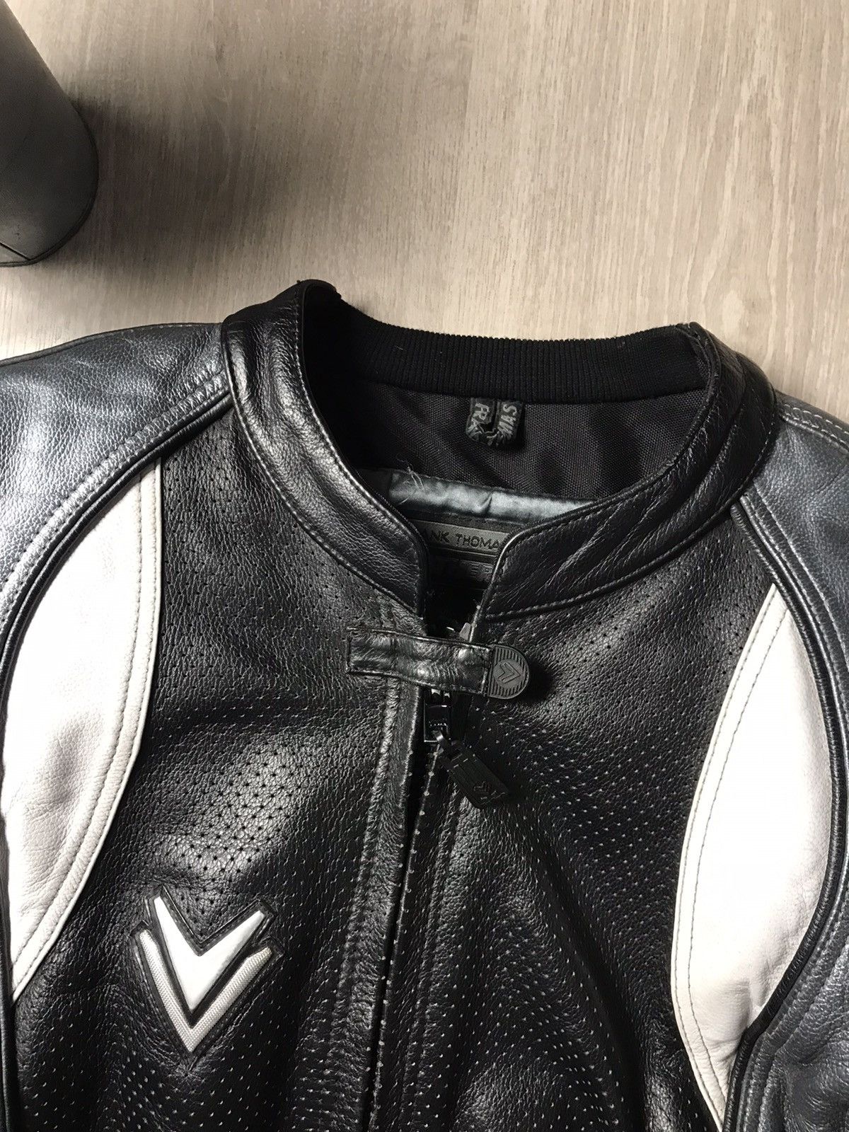 Hein Gericke Frank Thomas Women Racing Moto Leather Jacket Size M / US 6-8 / IT 42-44 - 7 Thumbnail