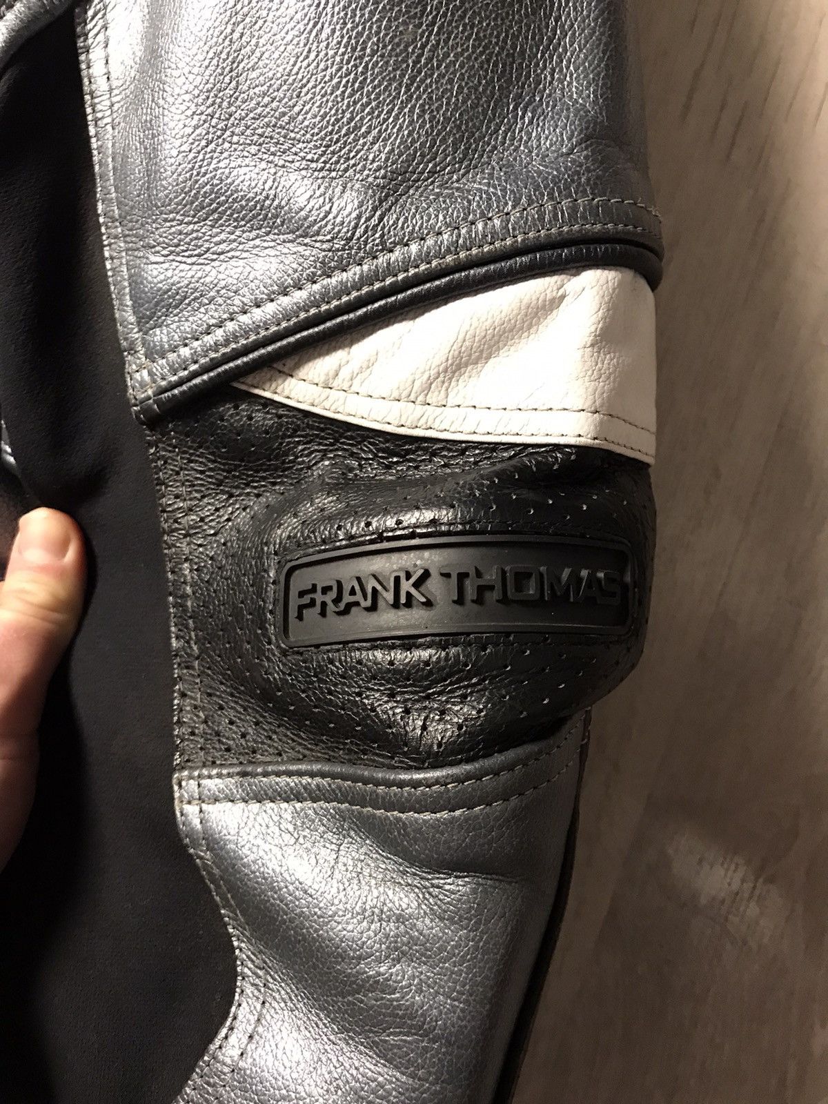 Hein Gericke Frank Thomas Women Racing Moto Leather Jacket Size M / US 6-8 / IT 42-44 - 6 Thumbnail
