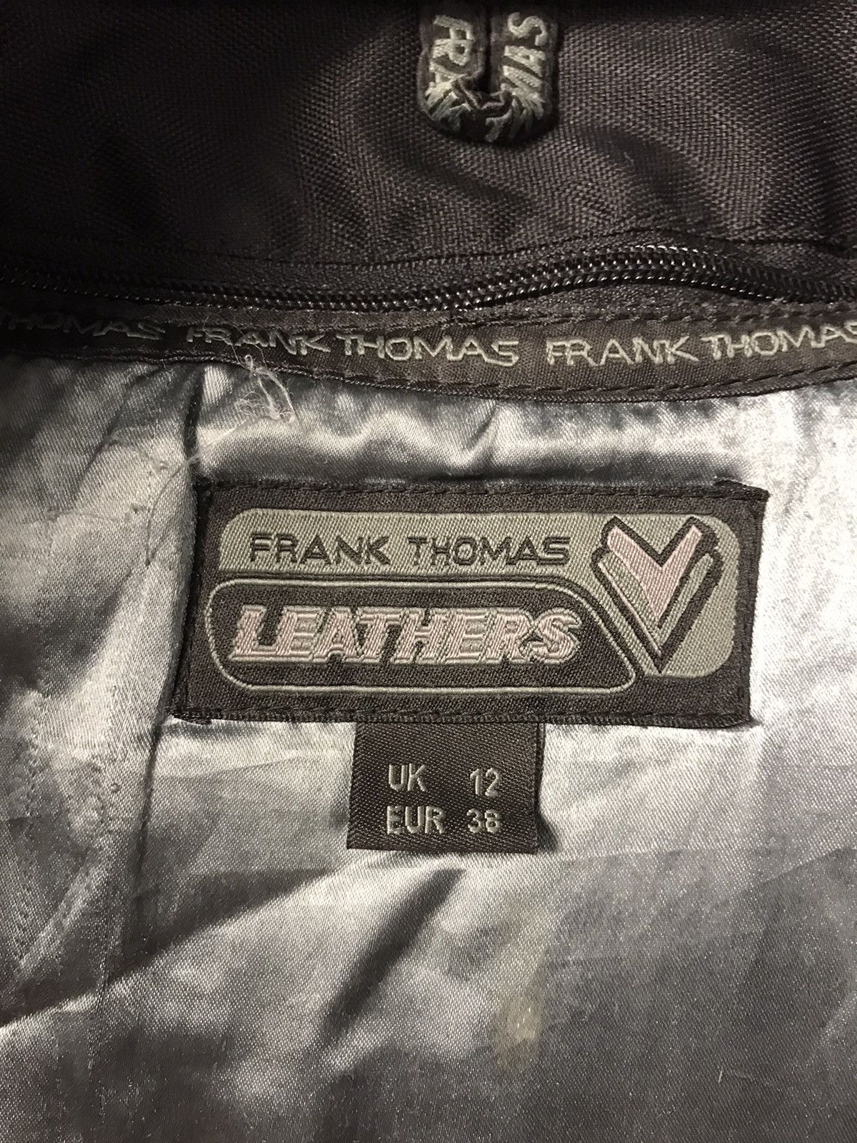 Hein Gericke Frank Thomas Women Racing Moto Leather Jacket Size M / US 6-8 / IT 42-44 - 10 Thumbnail