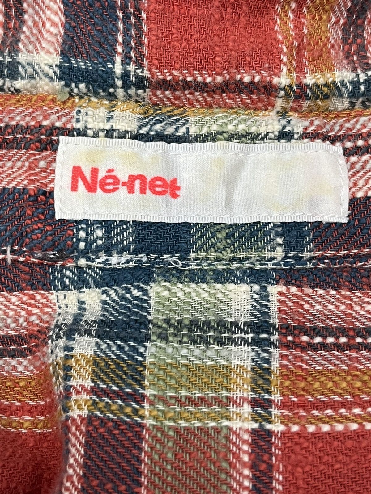 Issey Miyake 💥NE-NET ISSEY MIYAKE 3D Hairy Bear Hands Checked Flannel Size US S / EU 44-46 / 1 - 9 Thumbnail