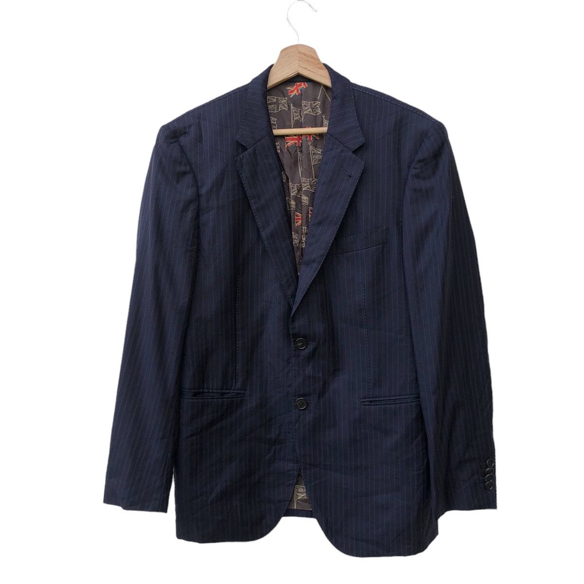 Paul Smith PAUL SMITH STRIPES BLAZER JACKET Size 40R - 1 Thumbnail