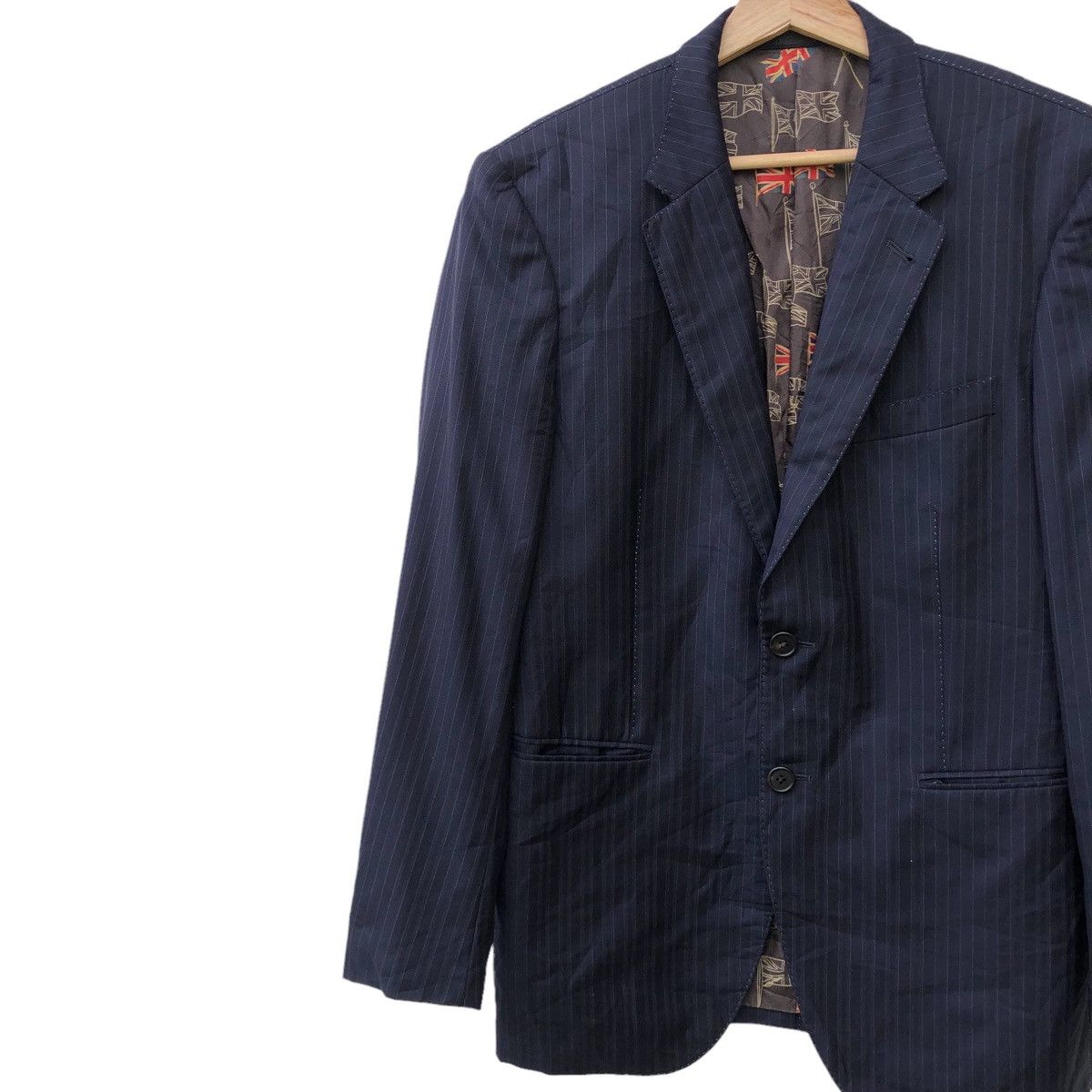 Paul Smith PAUL SMITH STRIPES BLAZER JACKET Size 40R - 3 Thumbnail