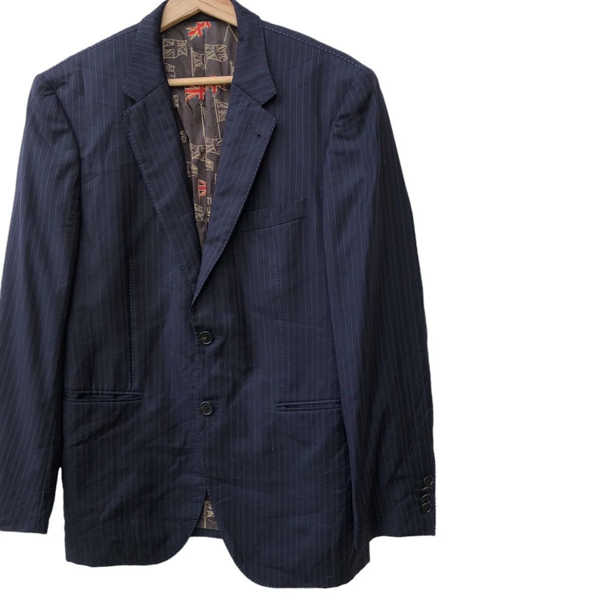 Paul Smith PAUL SMITH STRIPES BLAZER JACKET Size 40R - 4 Thumbnail