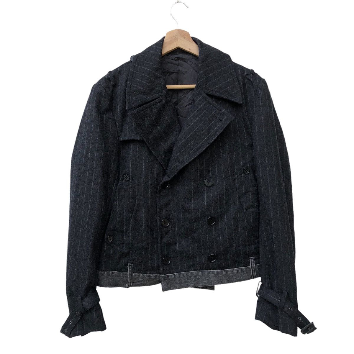 AWESOME UNIQLO DOUBLE COLLAR JACKET