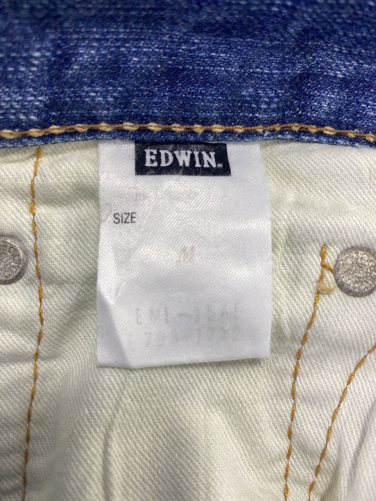 Edwin EDWIN 503 BLUE TRIP DISTRESS WASH DENIM - J783 Size 32" / US 10 / IT 46 - 4 Thumbnail