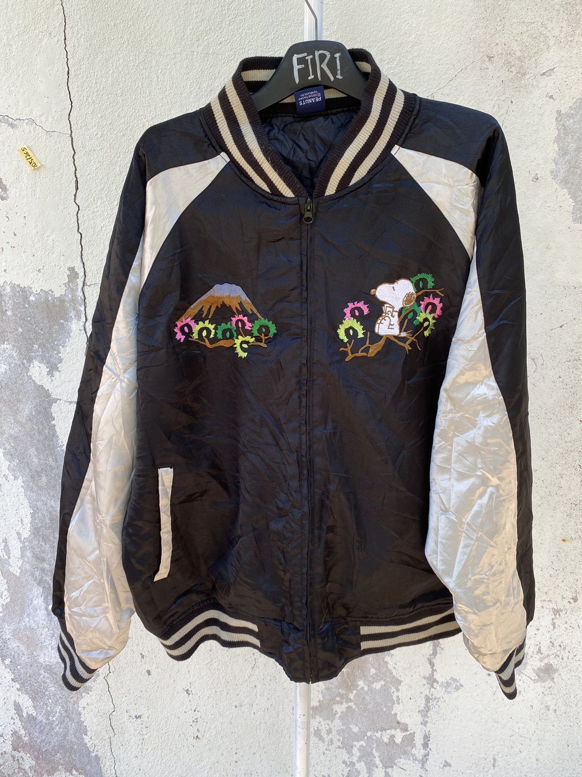 Other Vintage Snoopy Embroidered Satin Bomber Jacket Size US XXL / EU 58 / 5 - 2 Thumbnail
