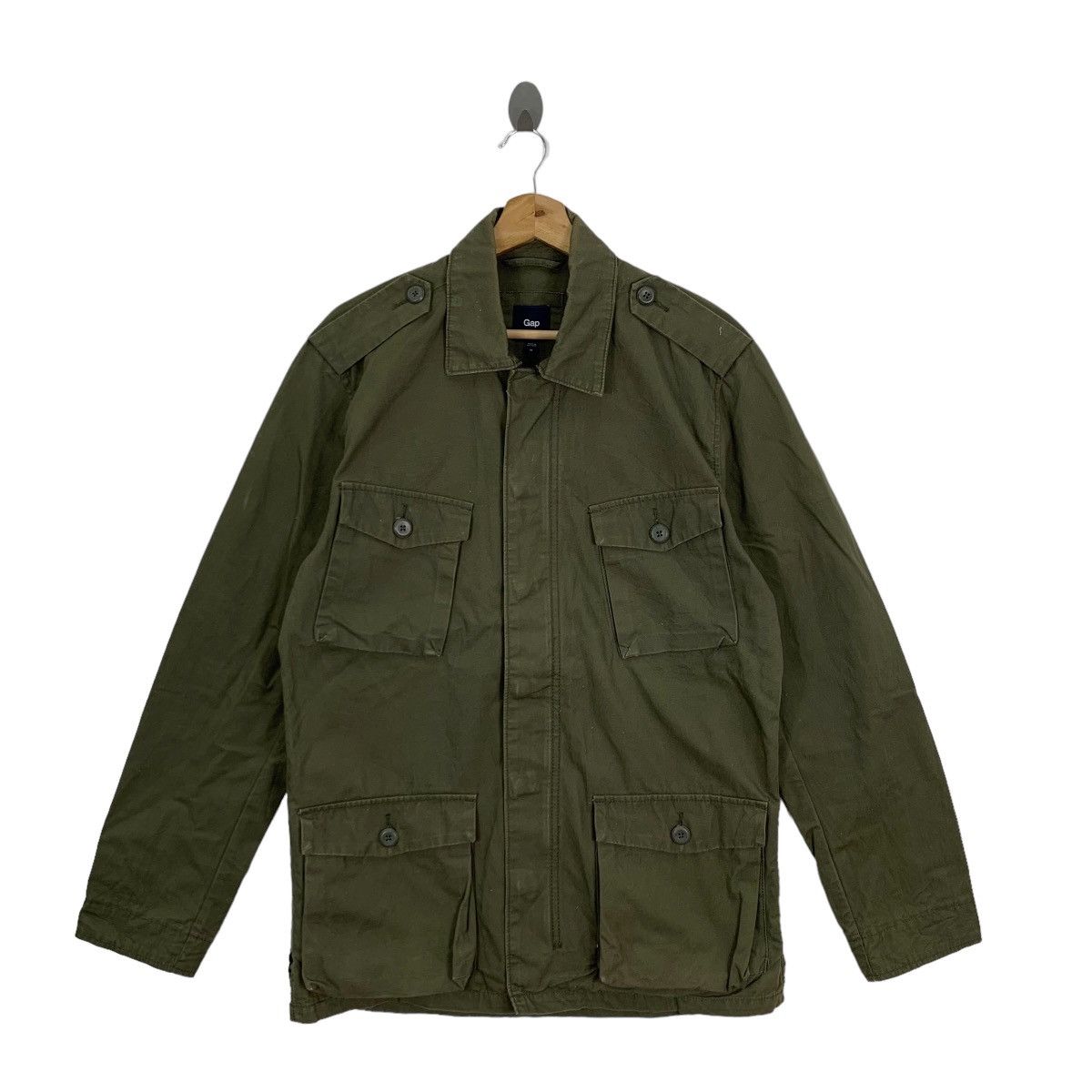 Vintage Vintage GAP Military M65 Button Jacket | Grailed