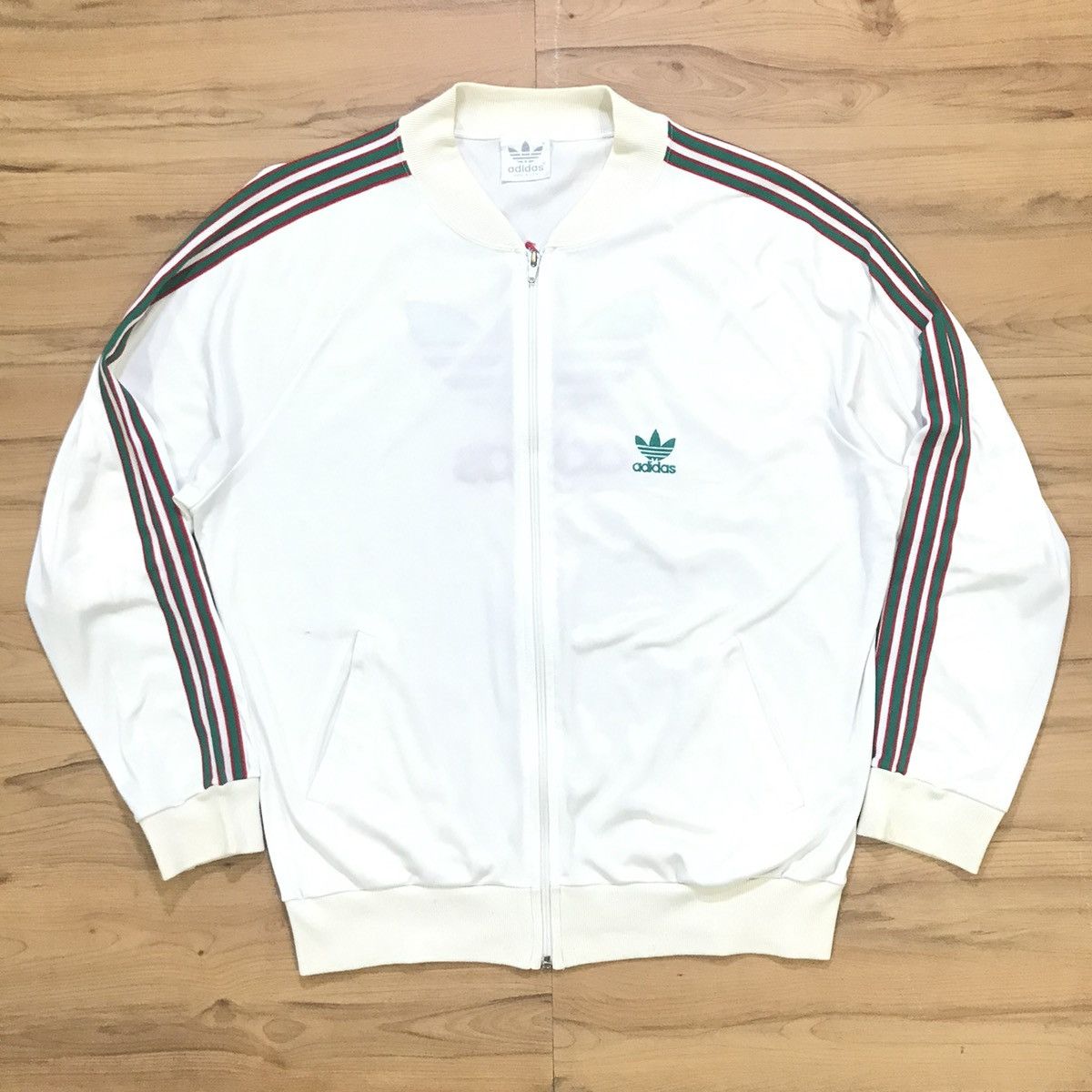 Adidas 🚨Final Drop🚨Vintage Adidas Tracktop Big Logo Size US L / EU 52-54 / 3 - 2 Thumbnail
