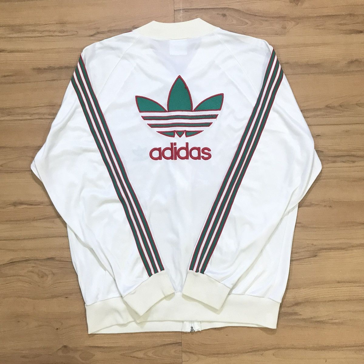 Adidas 🚨Final Drop🚨Vintage Adidas Tracktop Big Logo Size US L / EU 52-54 / 3 - 10 Thumbnail