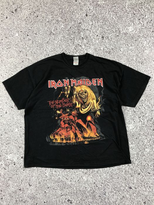 Iron Maiden Iron Maden tee BLack XXL Vintage | Grailed