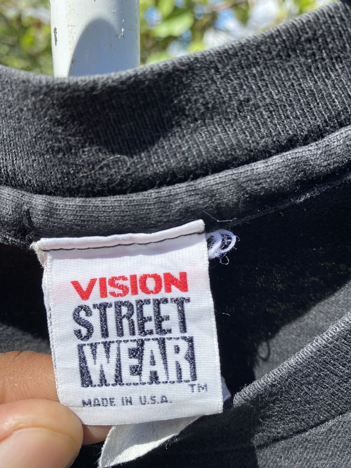 Vintage × Vision Streetwear Vintage 80s Vision VSW Streetwear T-shirt Size US M / EU 48-50 / 2 - 2 Thumbnail