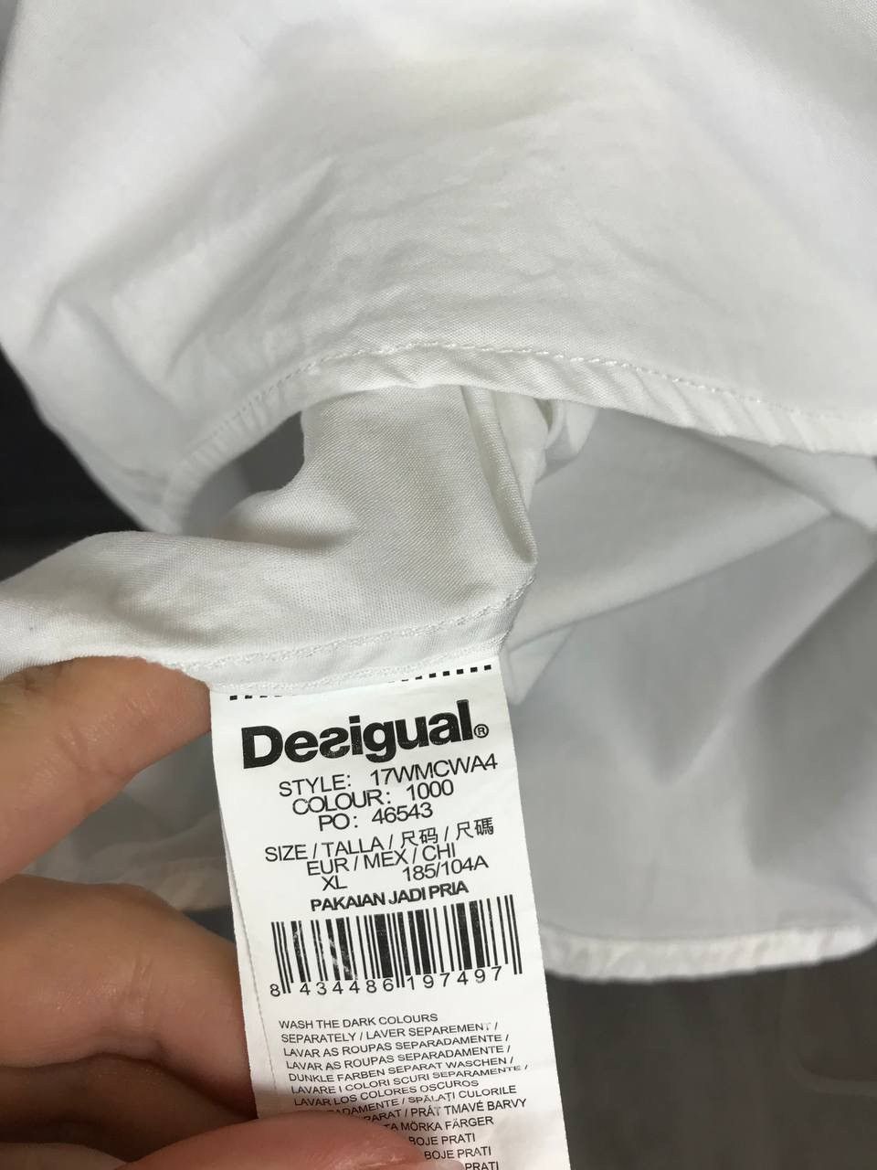 Designer Desigual luxury crazy designer art shirt Size US XL / EU 56 / 4 - 4 Thumbnail