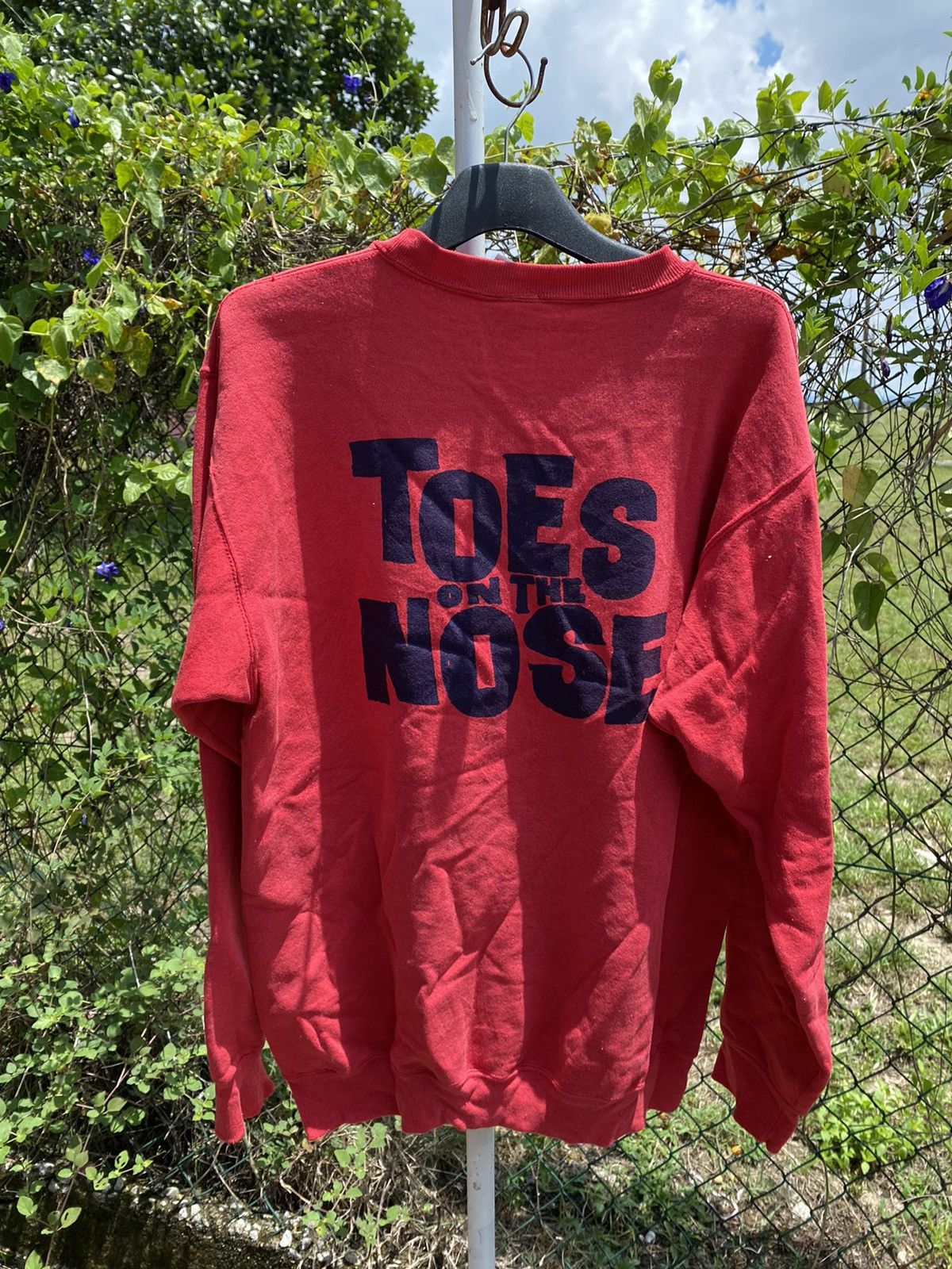Vintage Vintage Teos on The Nose Sweatshirt Size US L / EU 52-54 / 3 - 1 Thumbnail