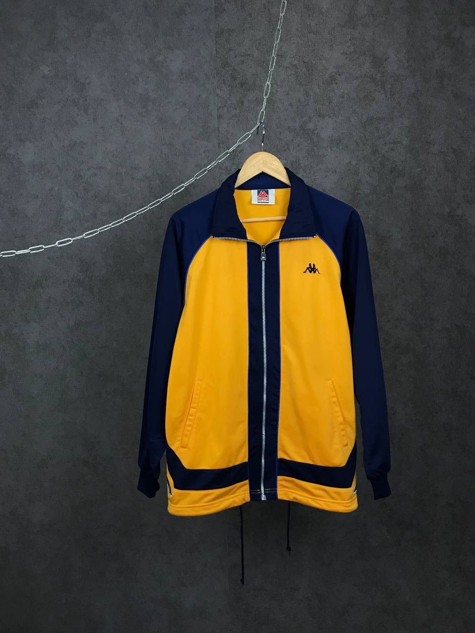 Kappa vintage sportswear multilogo zip sweatshirt