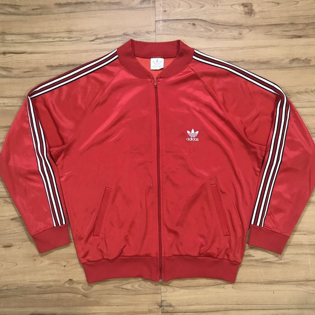 Adidas 🚨Final Drop🚨Vintage Adidas Tracktop Big Logo Size US XL / EU 56 / 4 - 4 Thumbnail