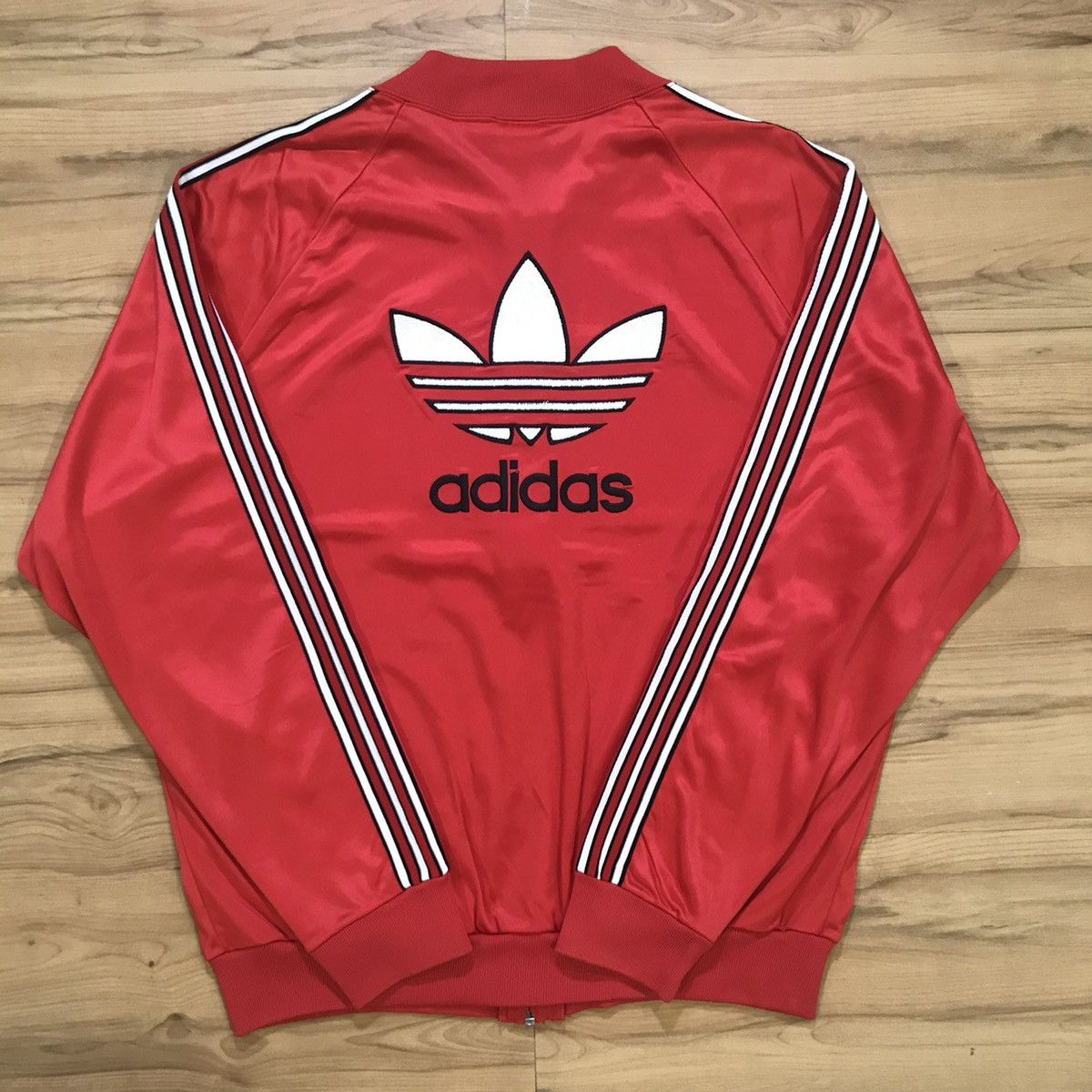 Adidas 🚨Final Drop🚨Vintage Adidas Tracktop Big Logo Size US XL / EU 56 / 4 - 2 Thumbnail