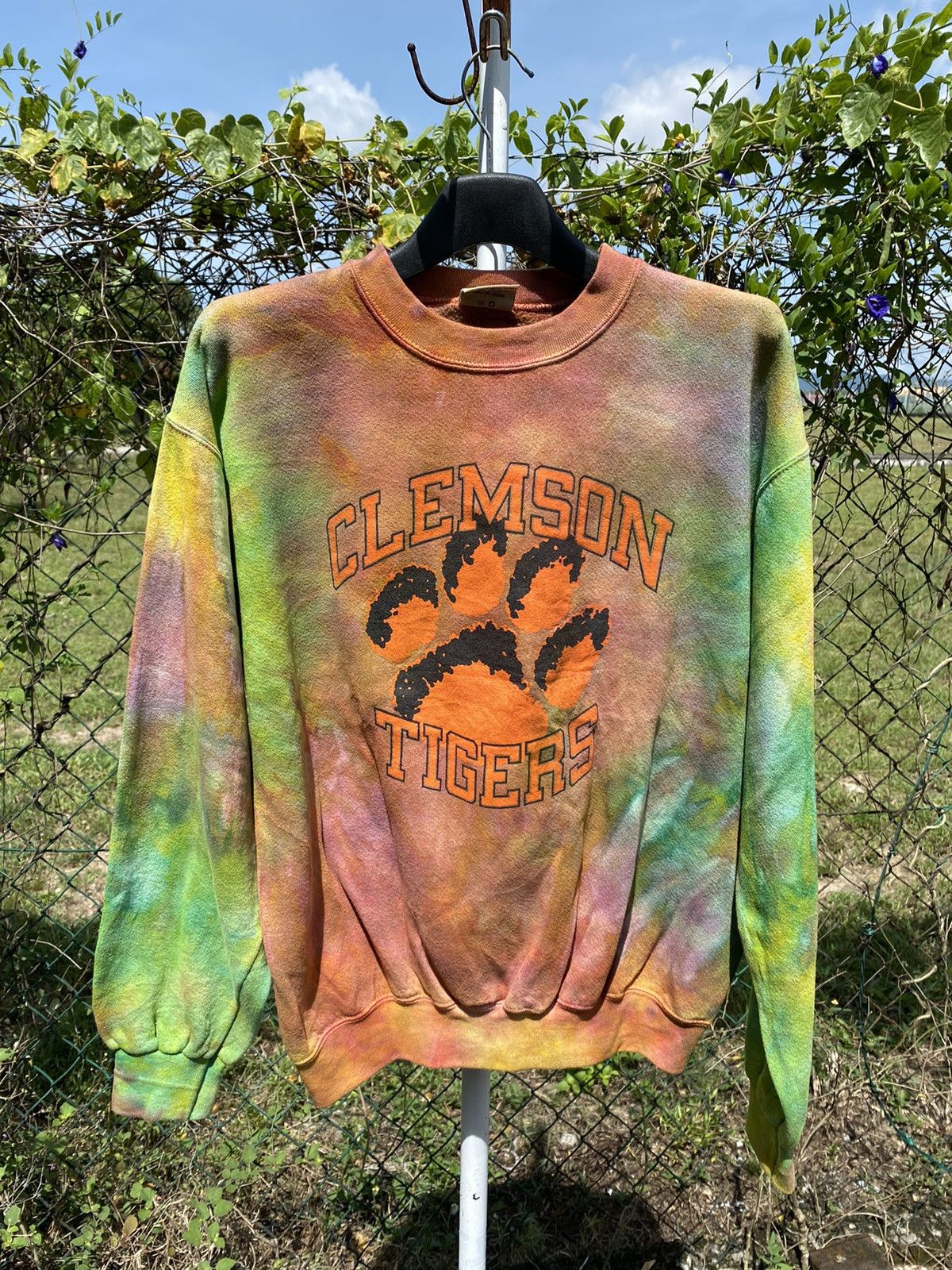 Vintage Vintage Clemson Tiger Crewneck Sweatshirt Size US M / EU 48-50 / 2 - 1 Thumbnail