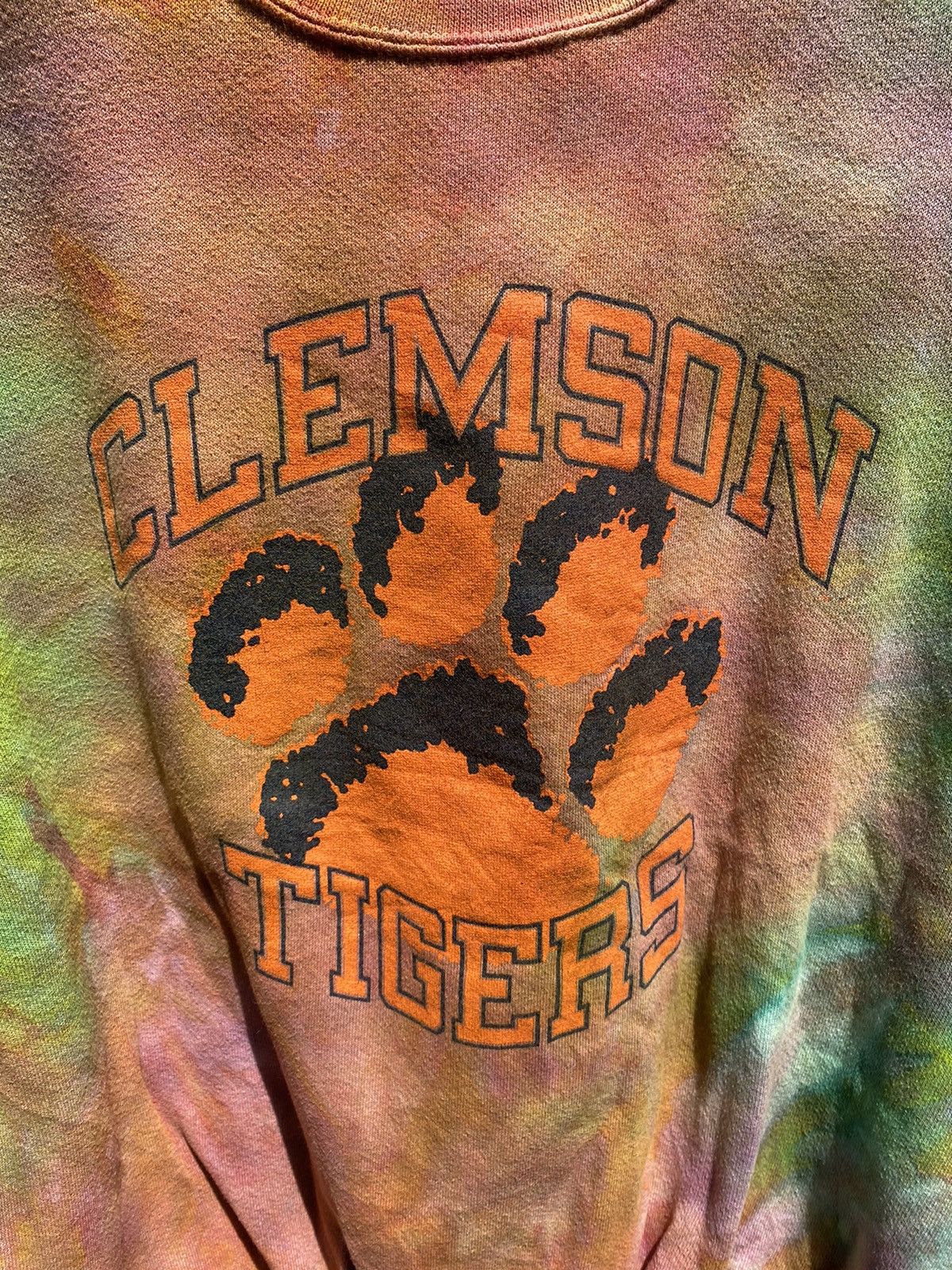 Vintage Vintage Clemson Tiger Crewneck Sweatshirt Size US M / EU 48-50 / 2 - 3 Thumbnail