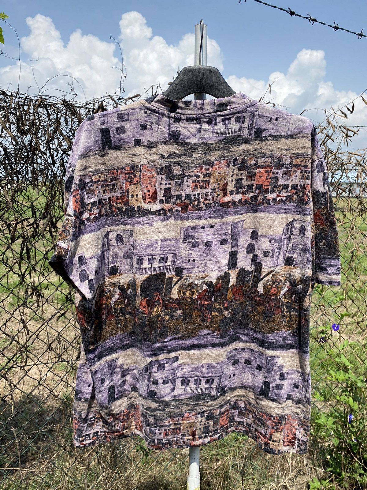 Vintage Fabio Inghirami Overprint Tee Size US XL / EU 56 / 4 - 2 Thumbnail
