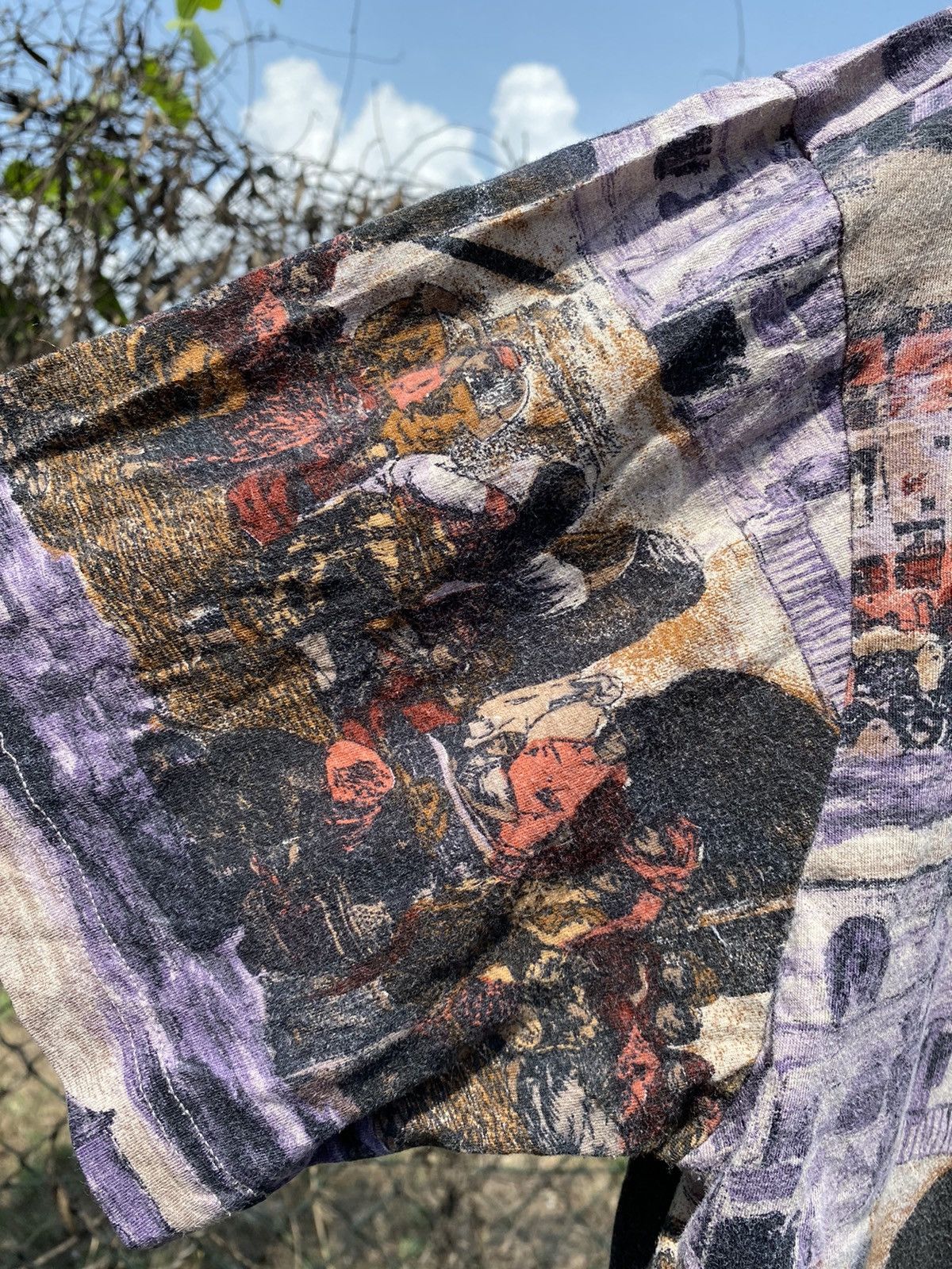 Vintage Fabio Inghirami Overprint Tee Size US XL / EU 56 / 4 - 3 Thumbnail