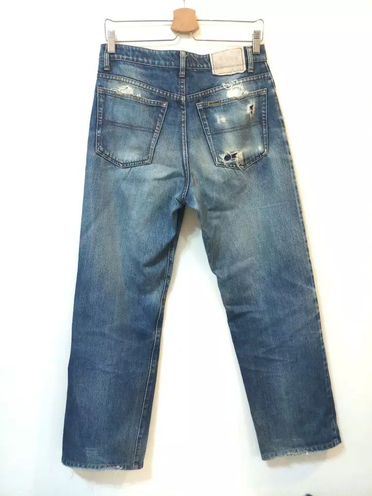 Big John × Japanese Brand Thrashed Big John Denim Size US 30 / EU 46 - 2 Thumbnail