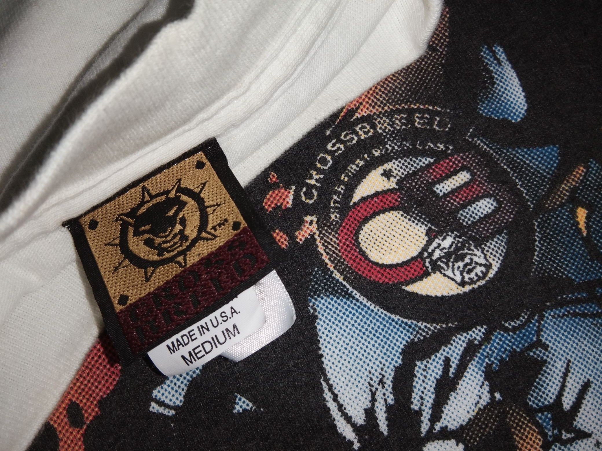 Other VTG 90s 1995 Crossbreed tshirt comic mutant X-Men Cable Size US M / EU 48-50 / 2 - 3 Thumbnail