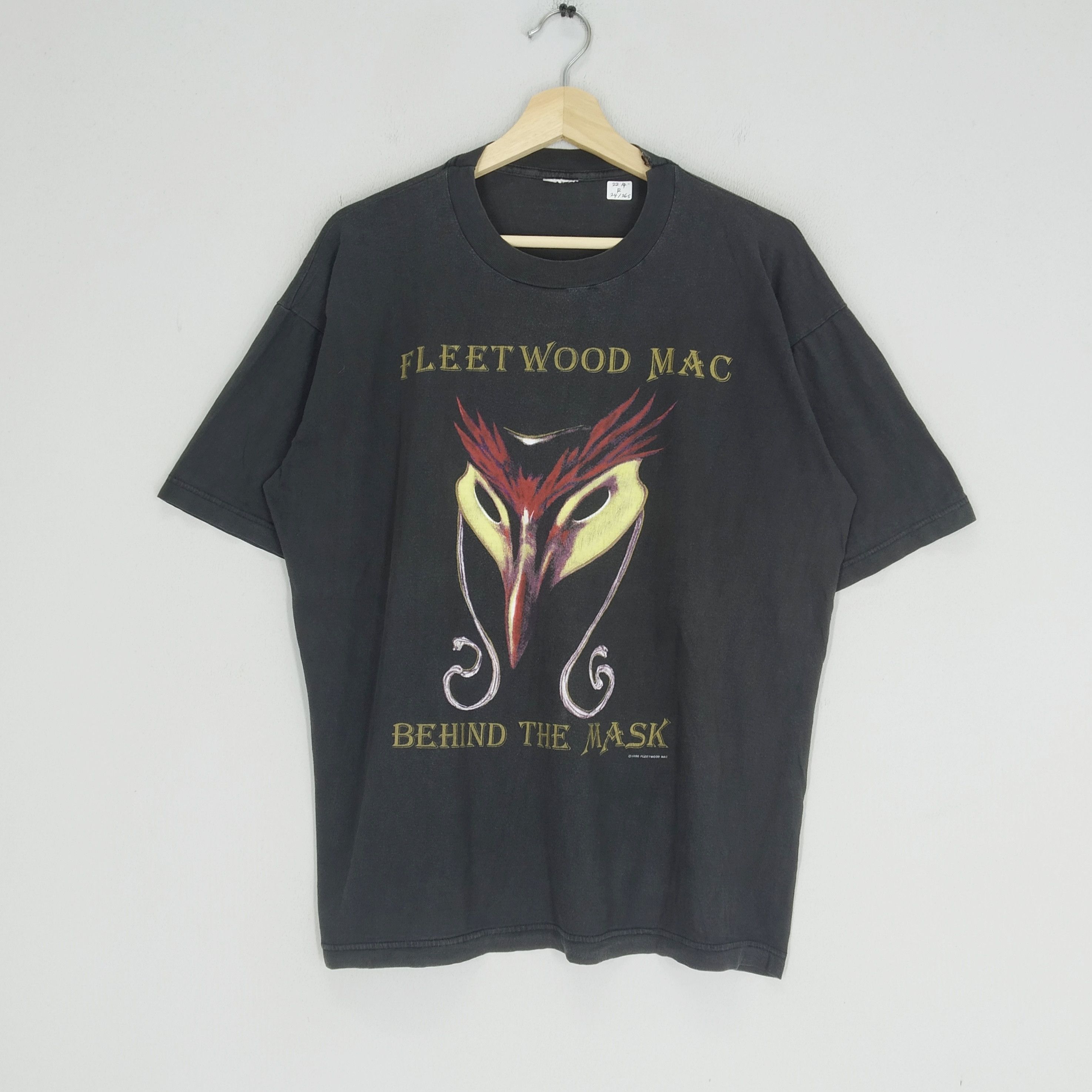 Band Tees Vintage 90s Fleetwood Mac Behind The Mask Tour Band Rock Tee Size US XL / EU 56 / 4 - 1 Thumbnail