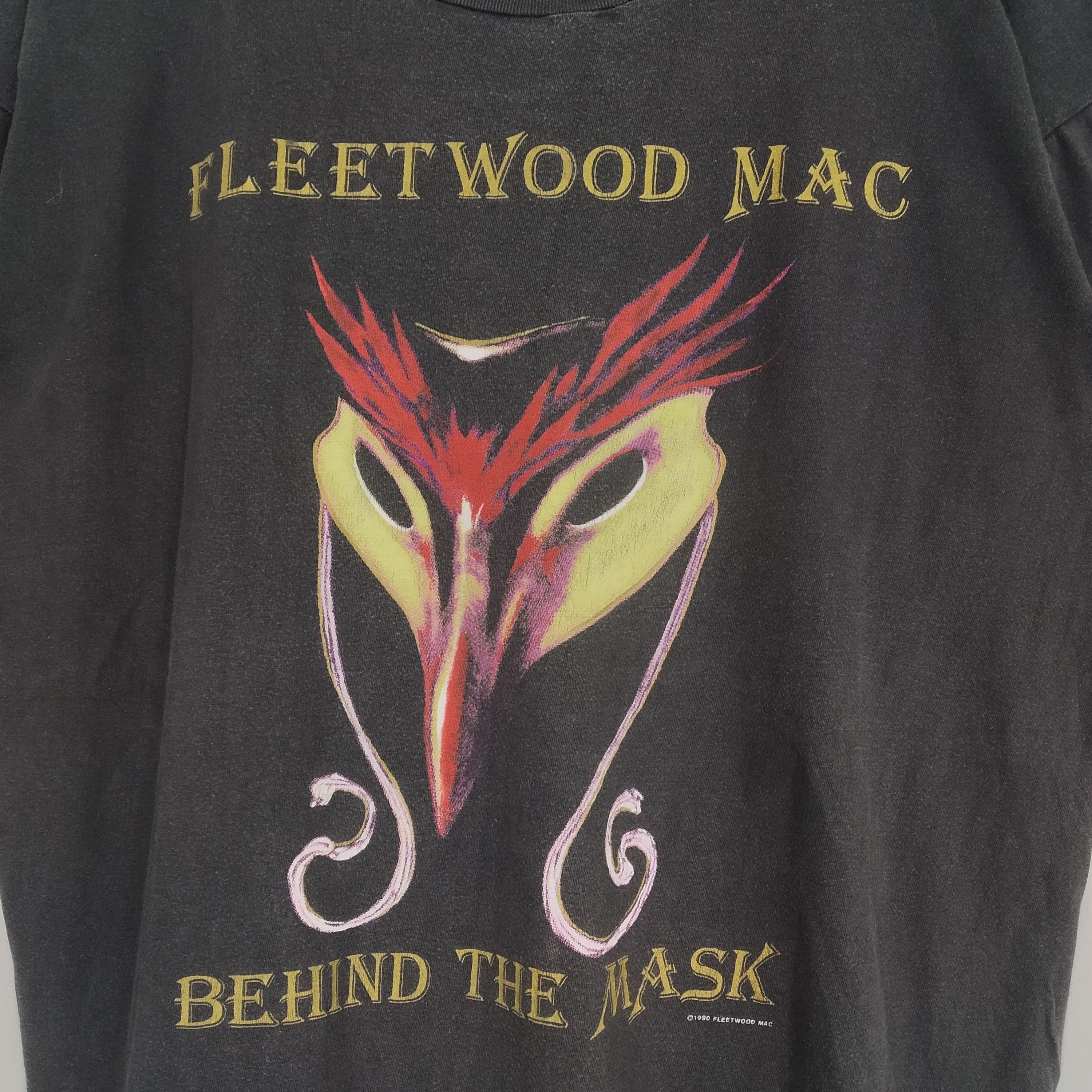 Band Tees Vintage 90s Fleetwood Mac Behind The Mask Tour Band Rock Tee Size US XL / EU 56 / 4 - 5 Thumbnail