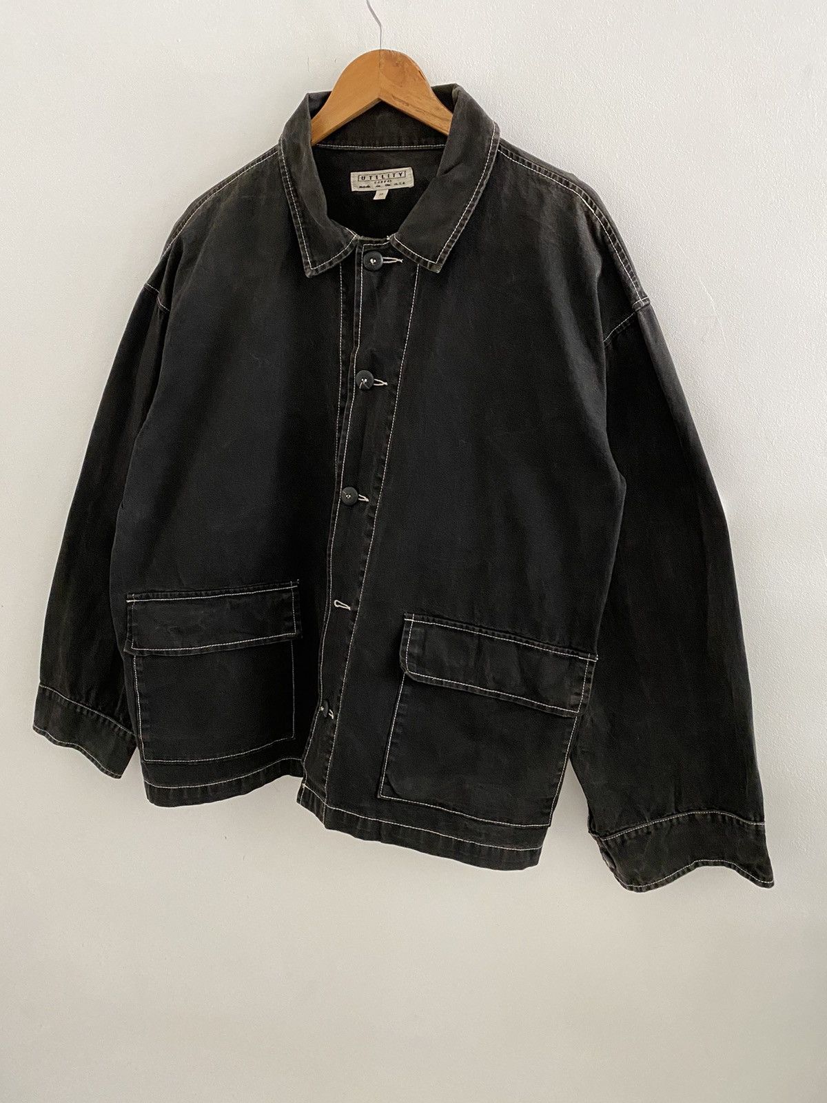 Human Made × Vintage Vintage UTILITY CANVAS Chore Jacket Size US M / EU 48-50 / 2 - 5 Thumbnail