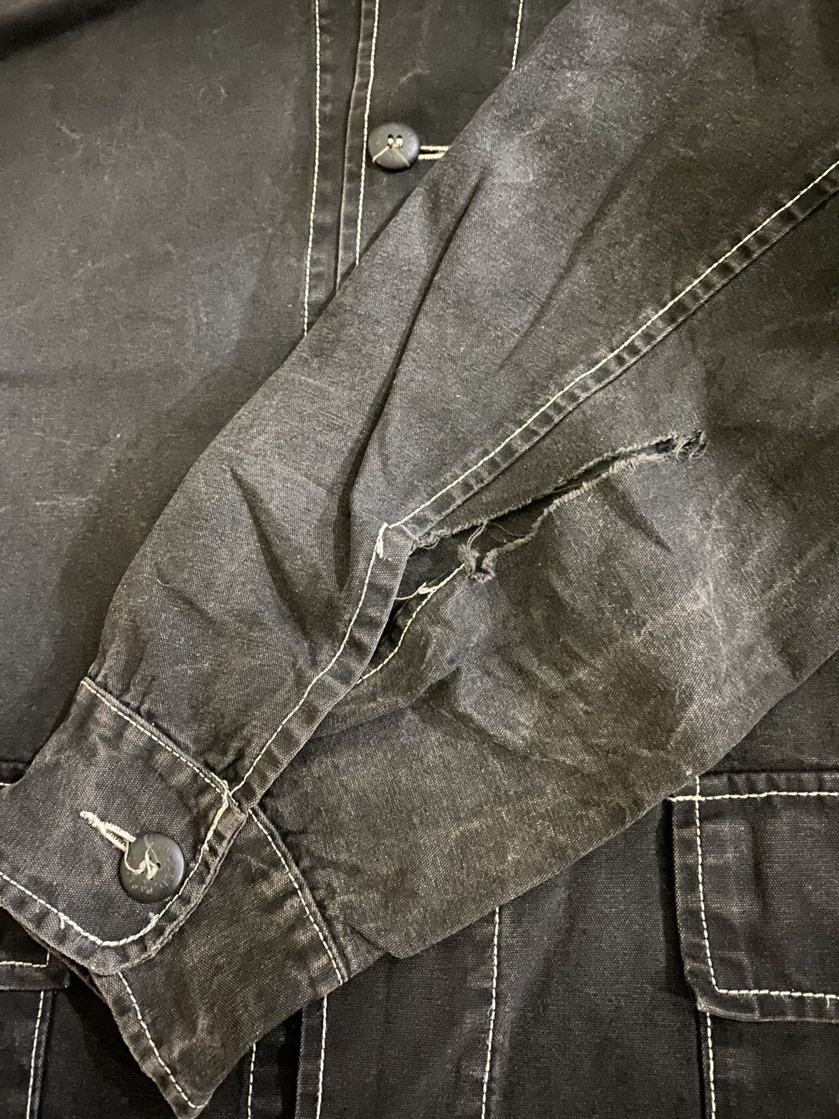 Human Made × Vintage Vintage UTILITY CANVAS Chore Jacket Size US M / EU 48-50 / 2 - 10 Thumbnail