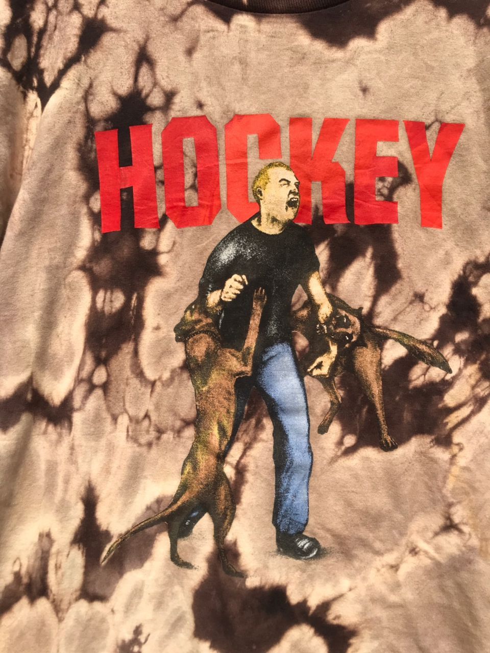 Vintage hockey skateboard eyes without a face super rare