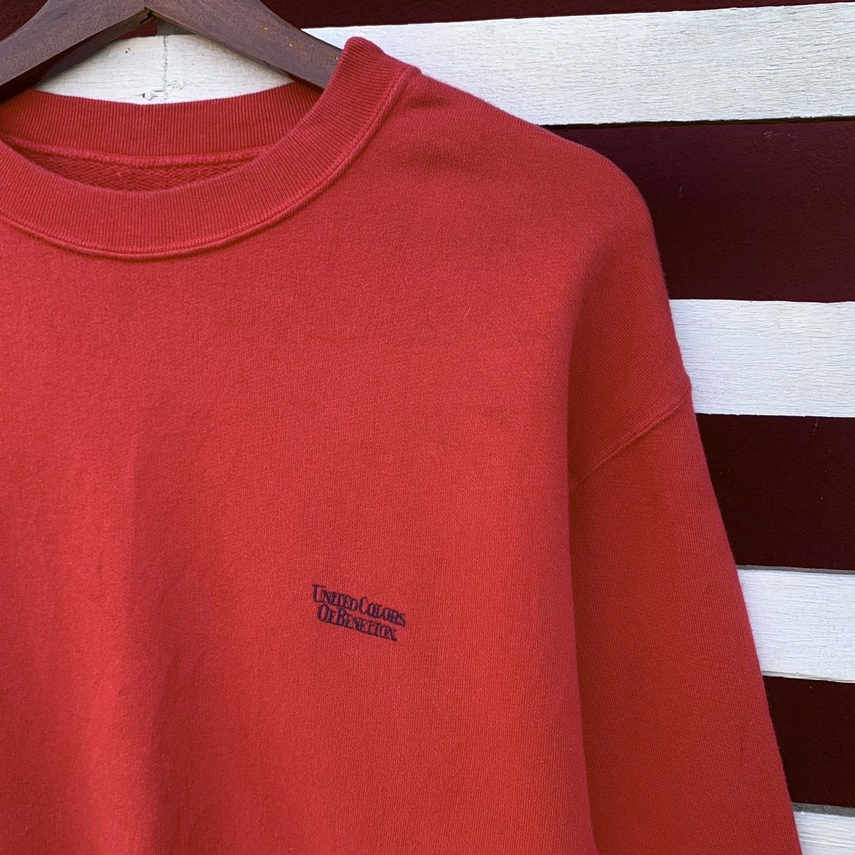 Benetton Vintage 90s United Colour Of Benetton Sweatshirt Size US M / EU 48-50 / 2 - 4 Thumbnail
