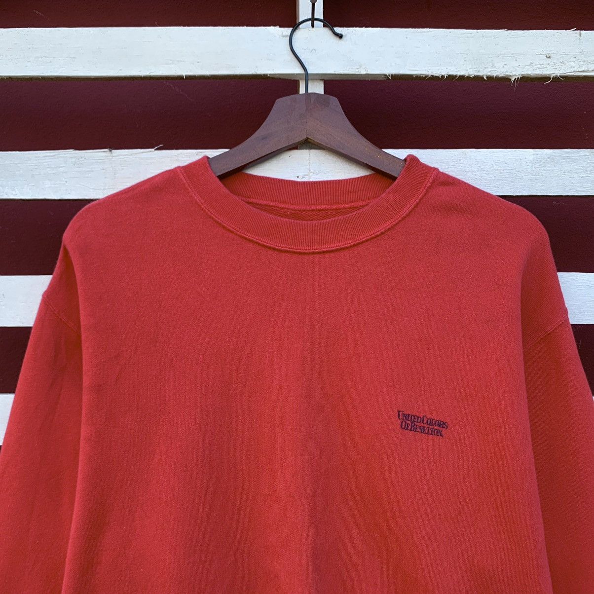Benetton Vintage 90s United Colour Of Benetton Sweatshirt Size US M / EU 48-50 / 2 - 3 Thumbnail