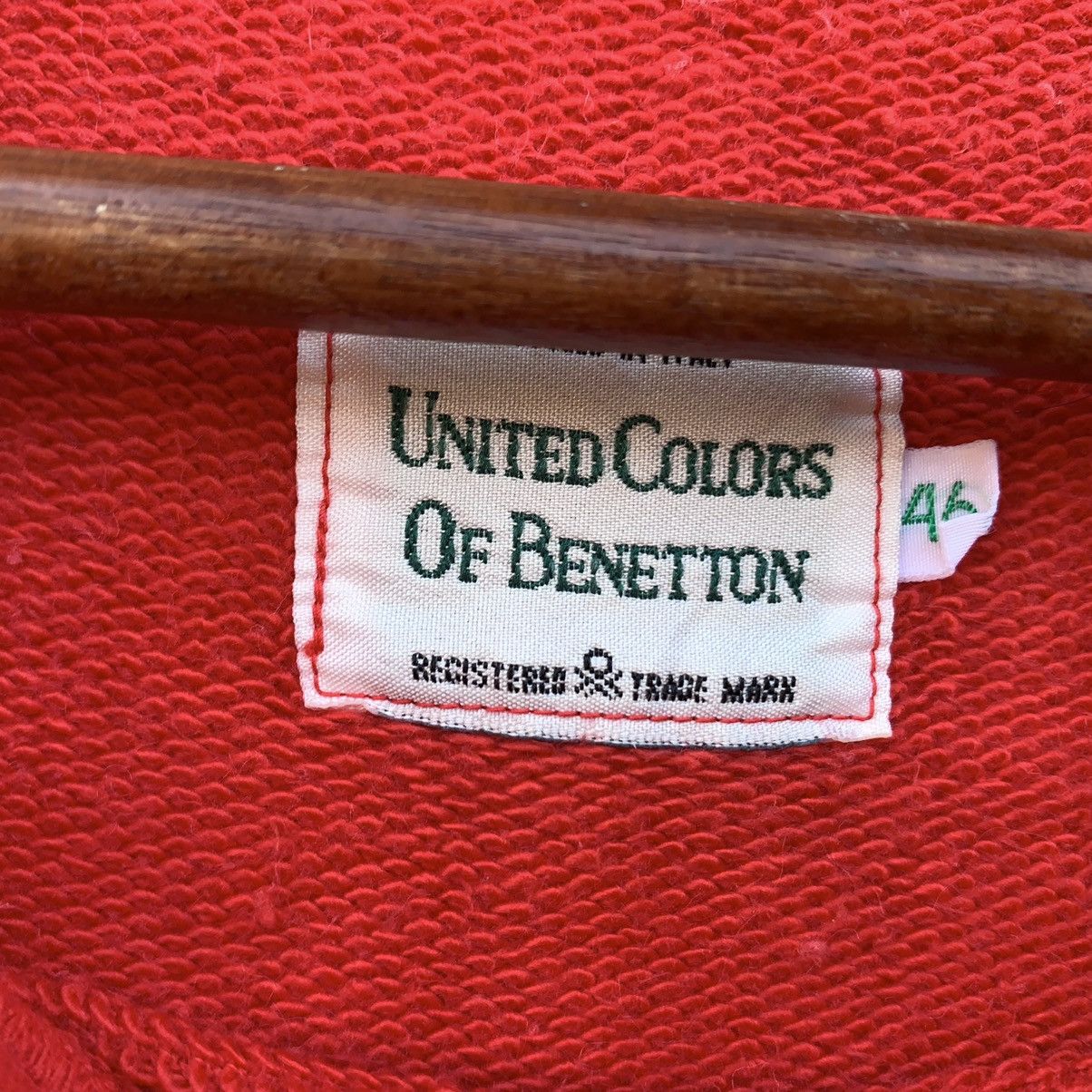 Benetton Vintage 90s United Colour Of Benetton Sweatshirt Size US M / EU 48-50 / 2 - 7 Thumbnail