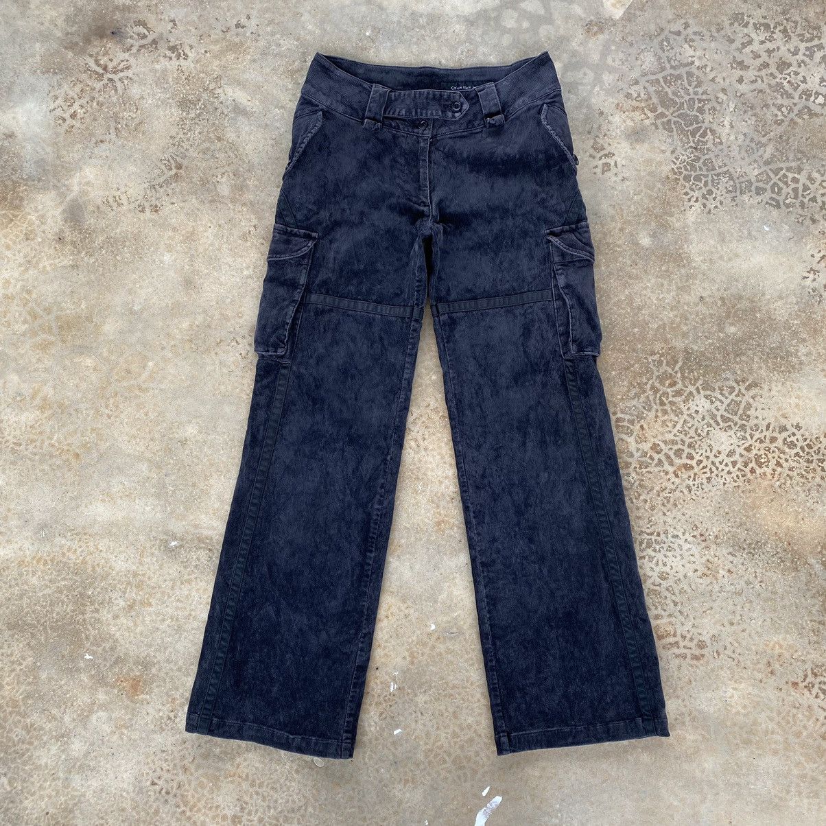 Calvin Klein Vintage Calvin Klein Corduroy Cargo Pants Size US 30 / EU 46 - 1 Thumbnail