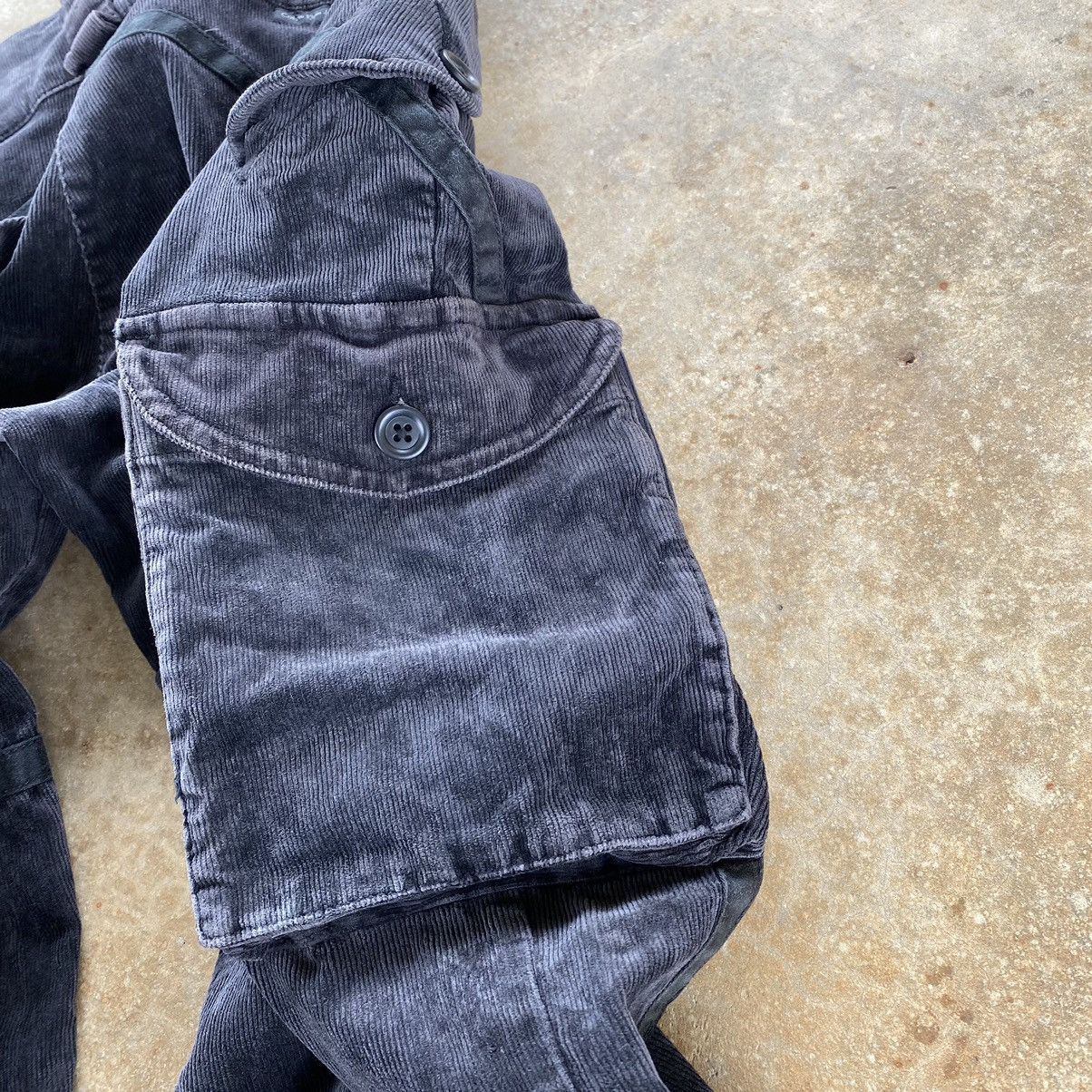 Calvin Klein Vintage Calvin Klein Corduroy Cargo Pants Size US 30 / EU 46 - 9 Thumbnail