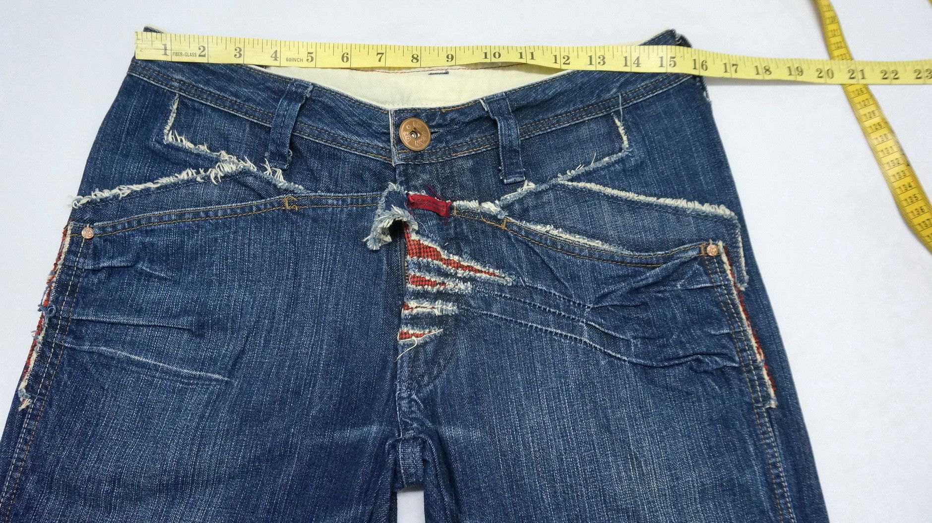 Marithe + Francois Girbaud Dope! Marithe Francois Girbaud 🔥Claw Mark Distressed Jeans Size US 31 - 7 Thumbnail