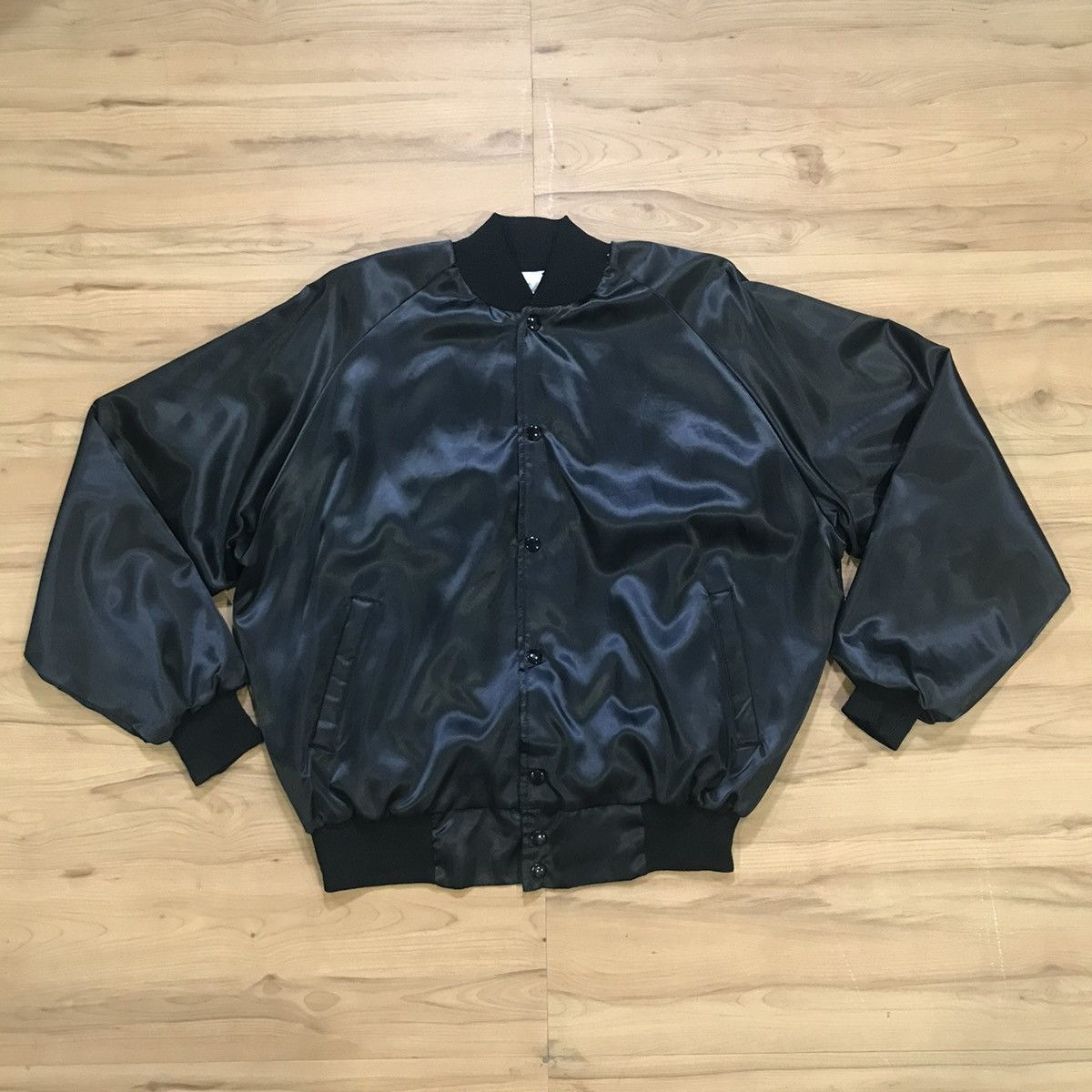Chevrolet × Vintage Vintage Chevrolet Heartbeat cafe Bomber Jacket Size US L / EU 52-54 / 3 - 3 Thumbnail