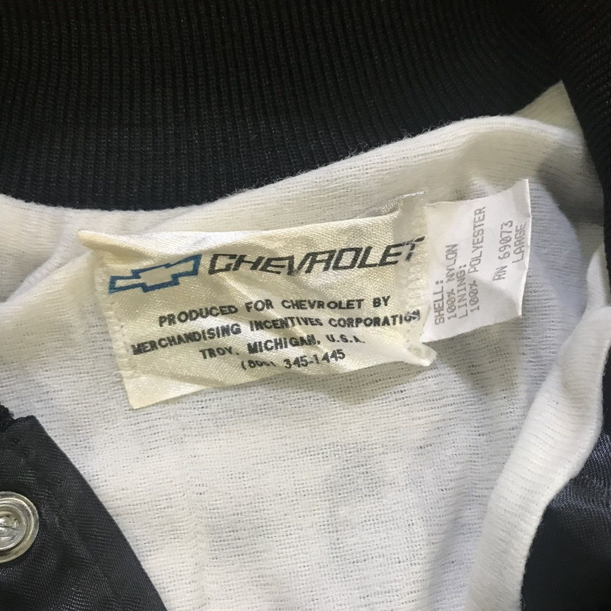 Chevrolet × Vintage Vintage Chevrolet Heartbeat cafe Bomber Jacket Size US L / EU 52-54 / 3 - 5 Thumbnail