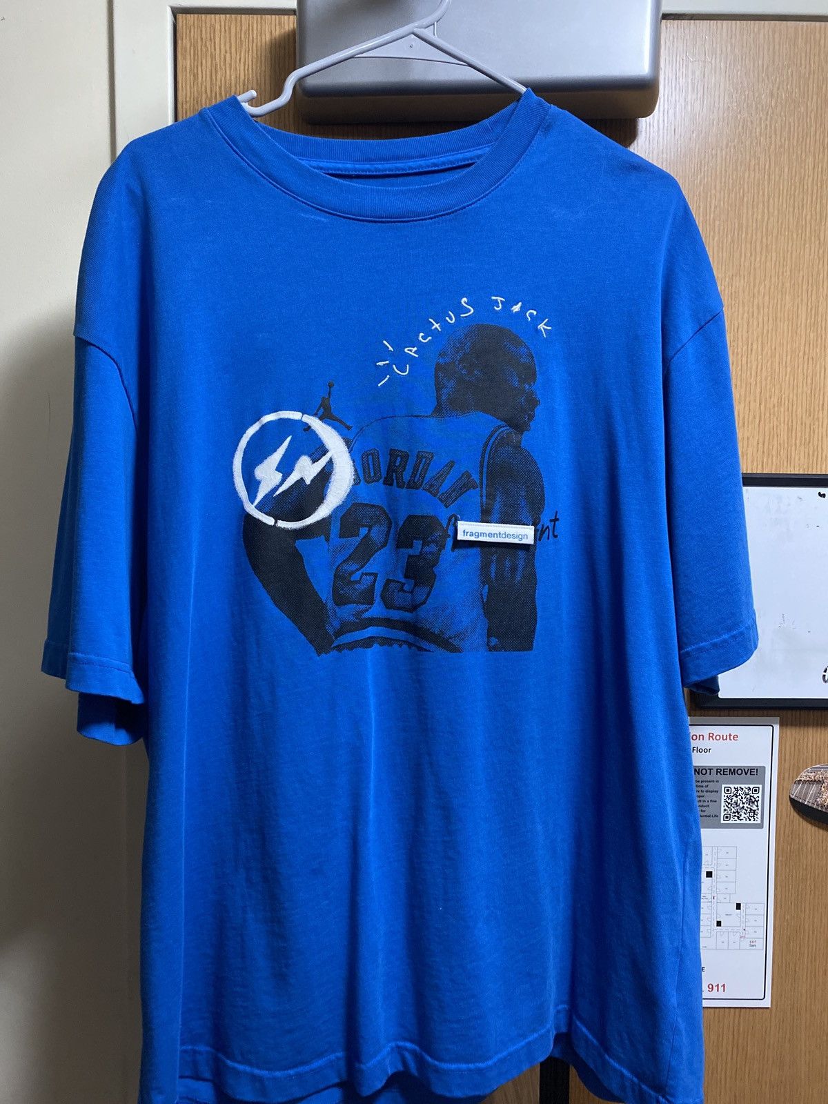 travis scott fragment tee shirt