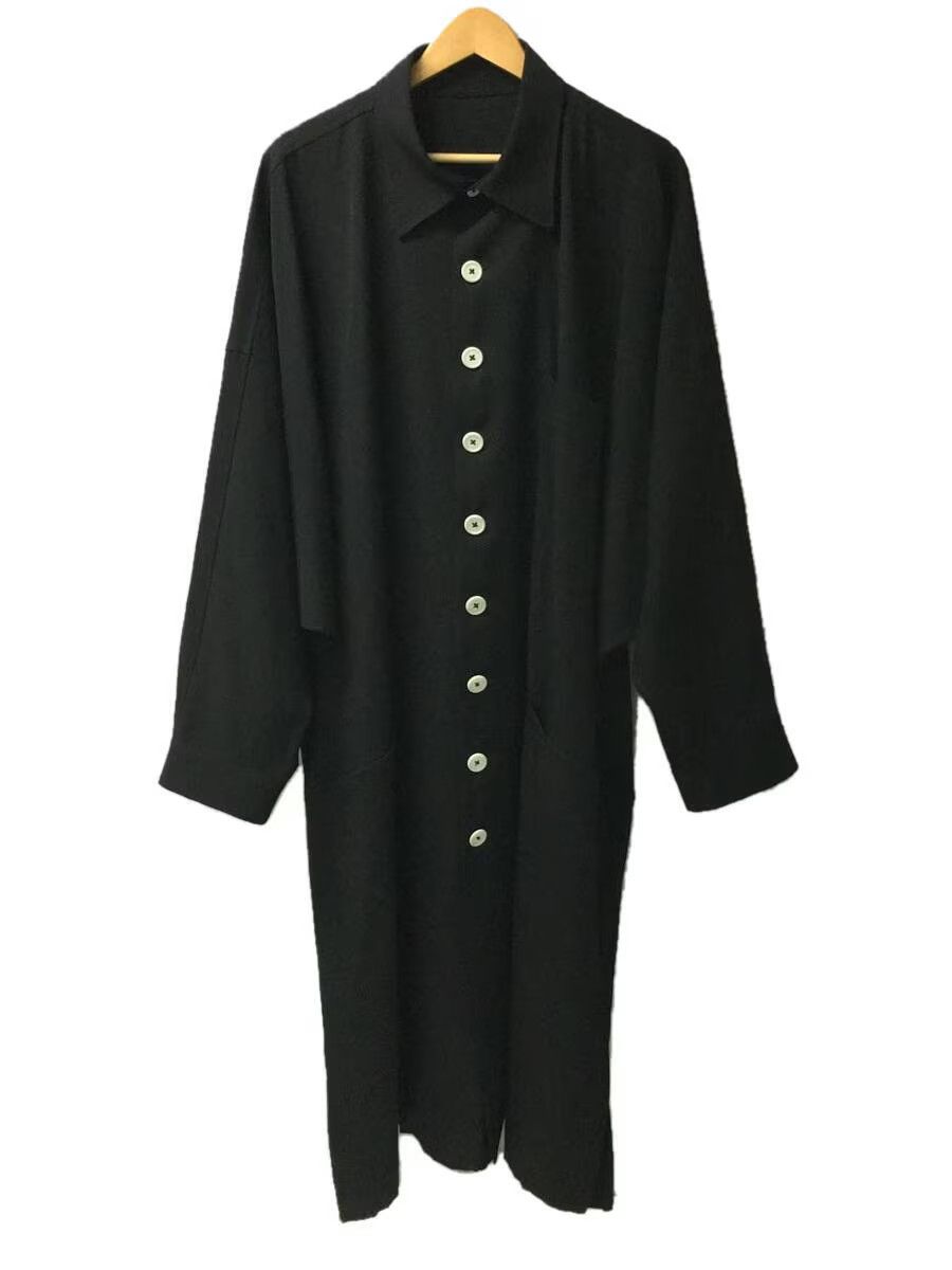 yohji yamamoto POUR HOMME 19AWWhite Button BIG Shirt Coat