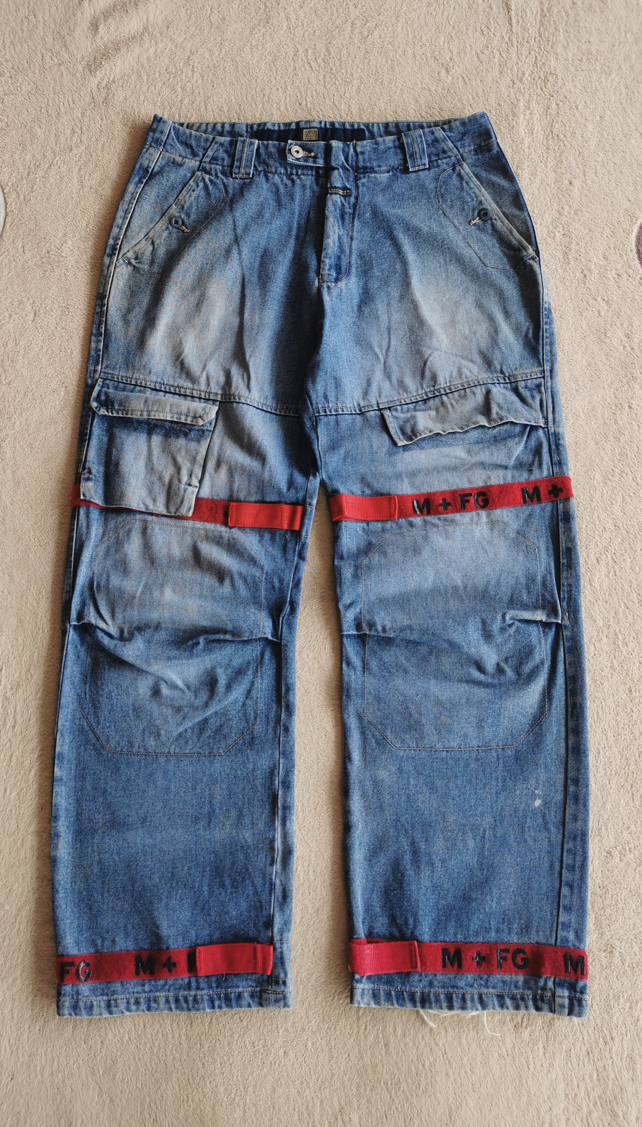 Marithe Francois Girbaud Cargo Jeans