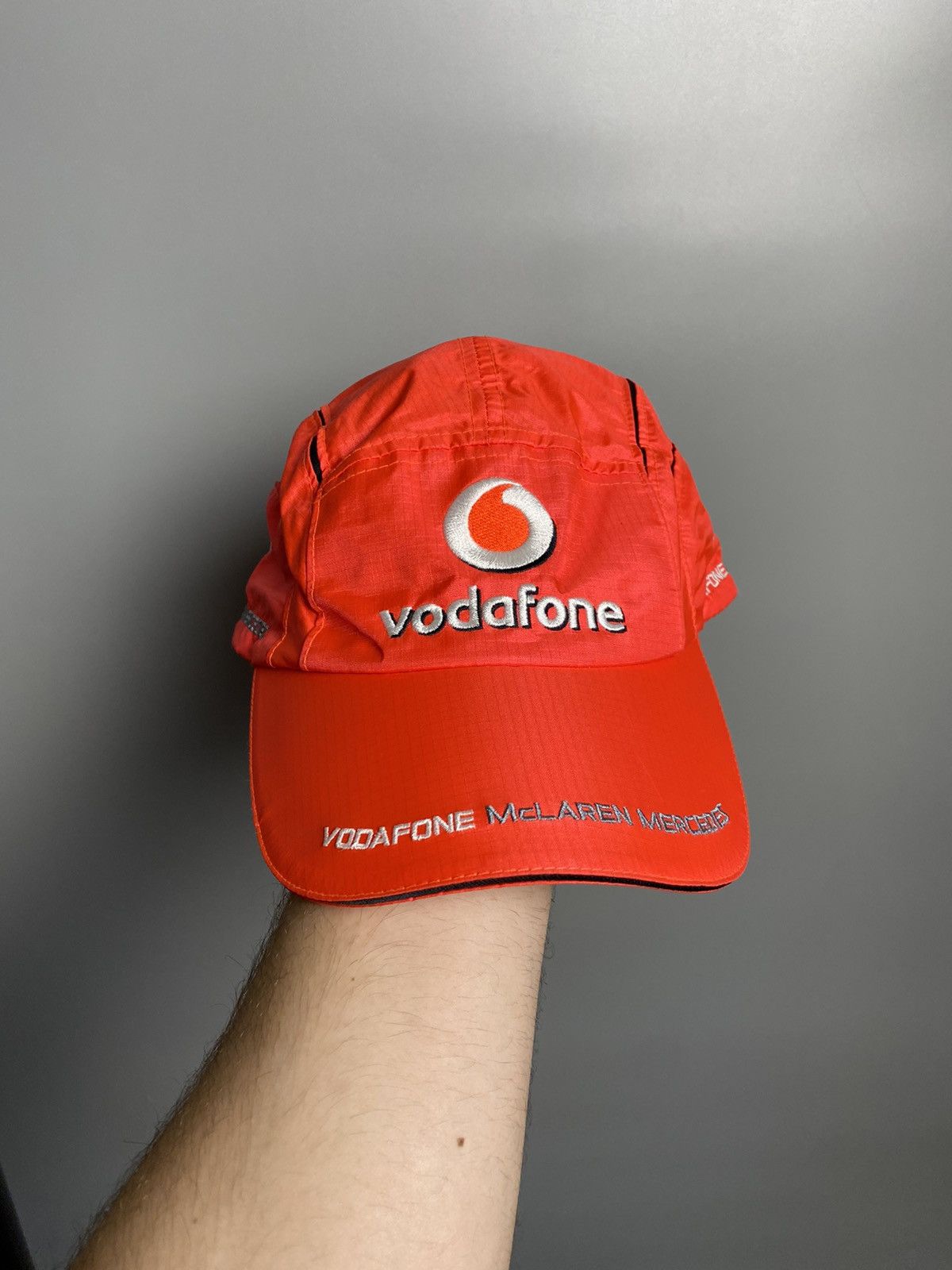 Vintage Vodafone McLaren Mercedes Racing Cap Hat