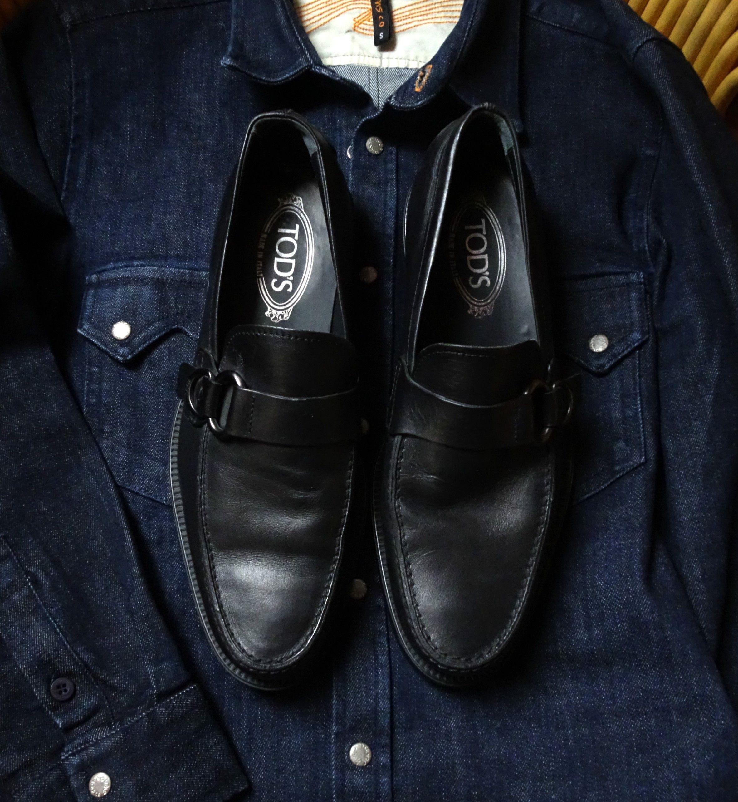Tod's TOD'S LEATHER MOCCASIN Size US 7.5 / EU 40-41 - 1 Thumbnail